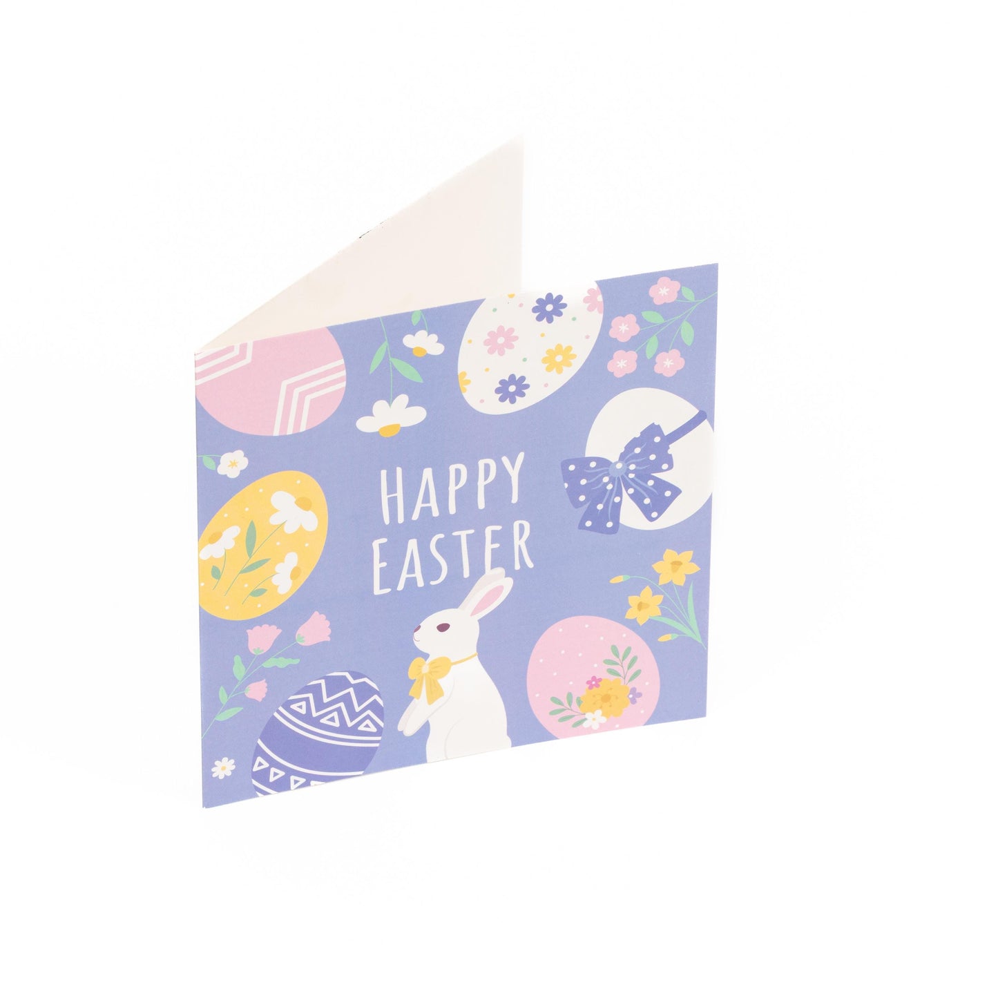 10 Easter Cards Open Easter Card Religious Bunny Daffodils Flowers Greetings Etsy