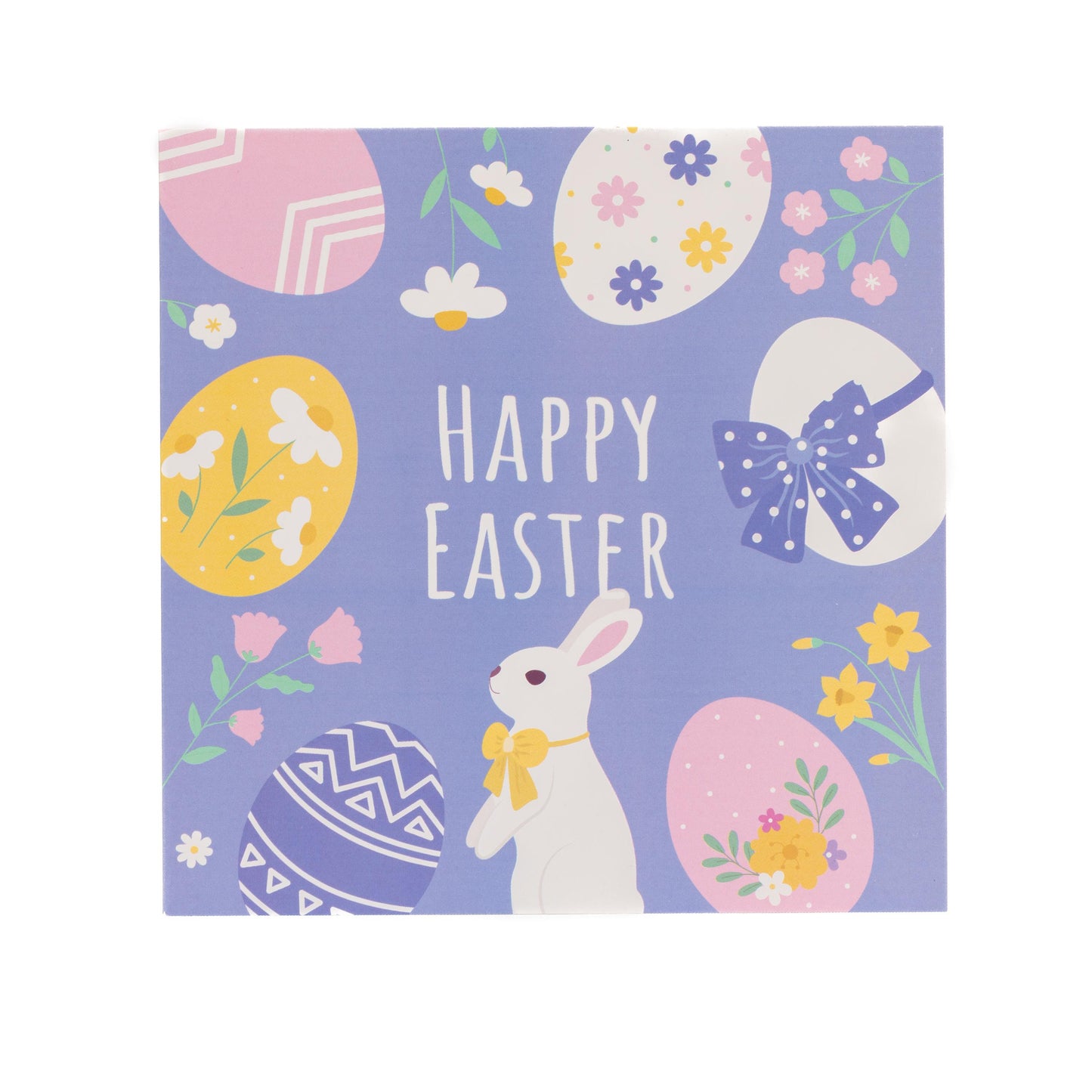 10 Easter Cards Open Easter Card Religious Bunny Daffodils Flowers Greetings Etsy