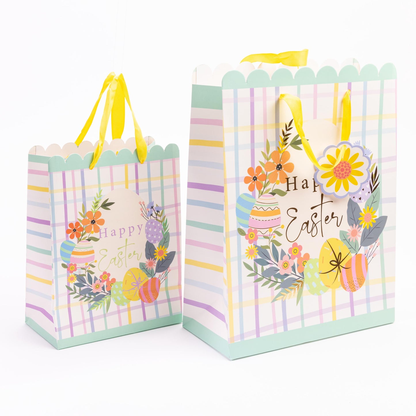 8 Easter Gift Bags Tag 2 Mixed Sizes Treat Bag Sweet Chocolates Wrapping Tag Etsy