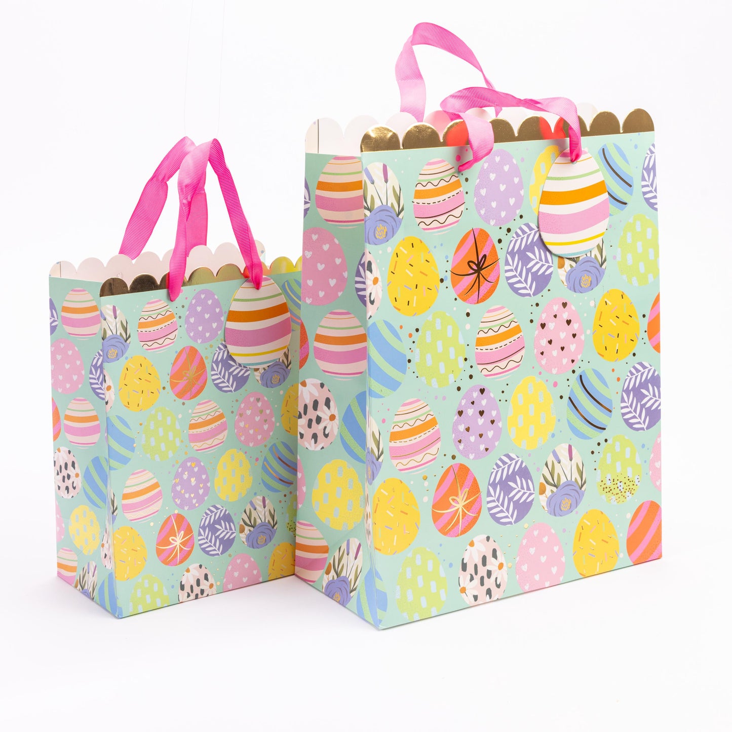 8 Easter Gift Bags Tag 2 Mixed Sizes Treat Bag Sweet Chocolates Wrapping Tag Etsy