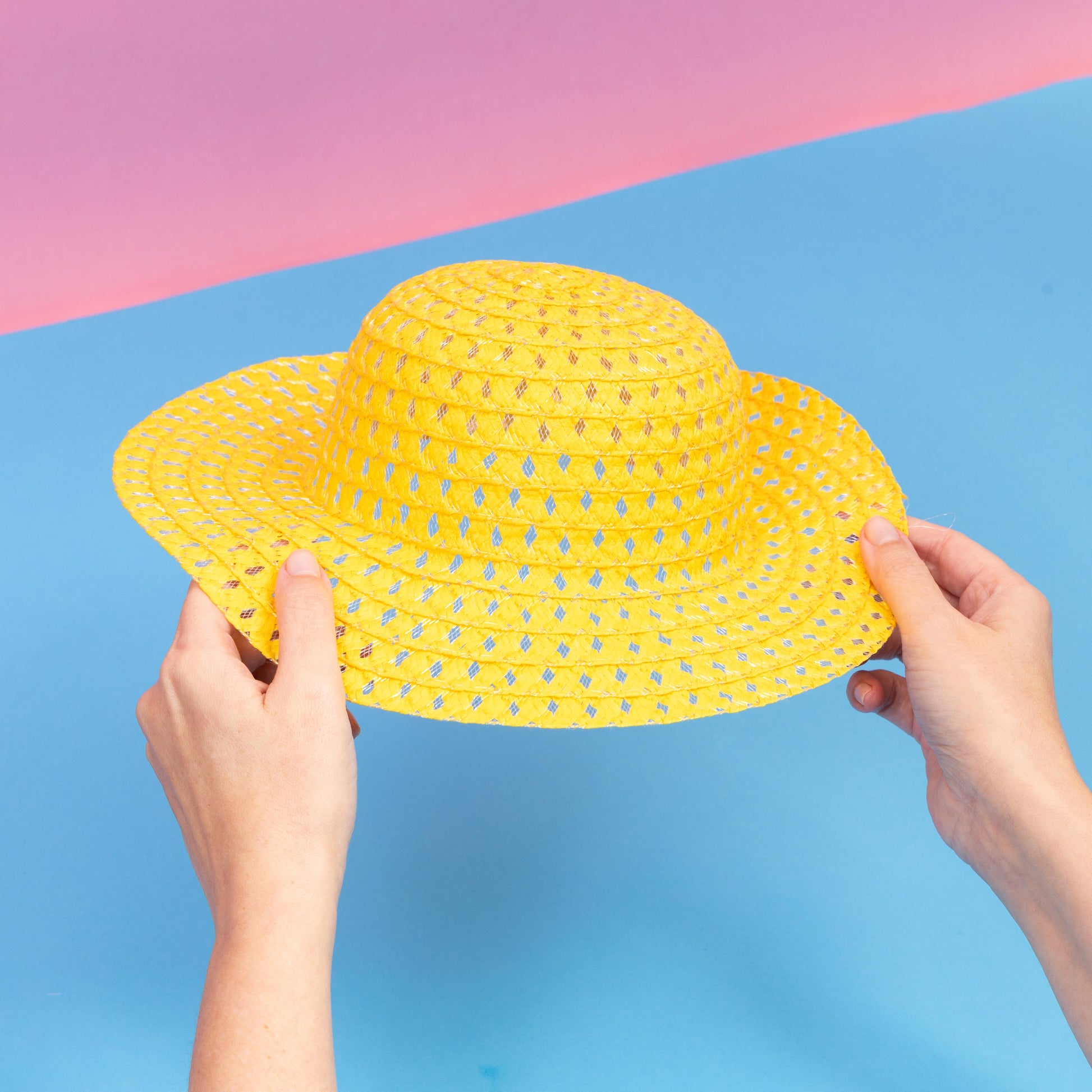 Easter Bonnet Boys Girls Hat To Decorate For Children's Parties Parades Summer yellow Etsy