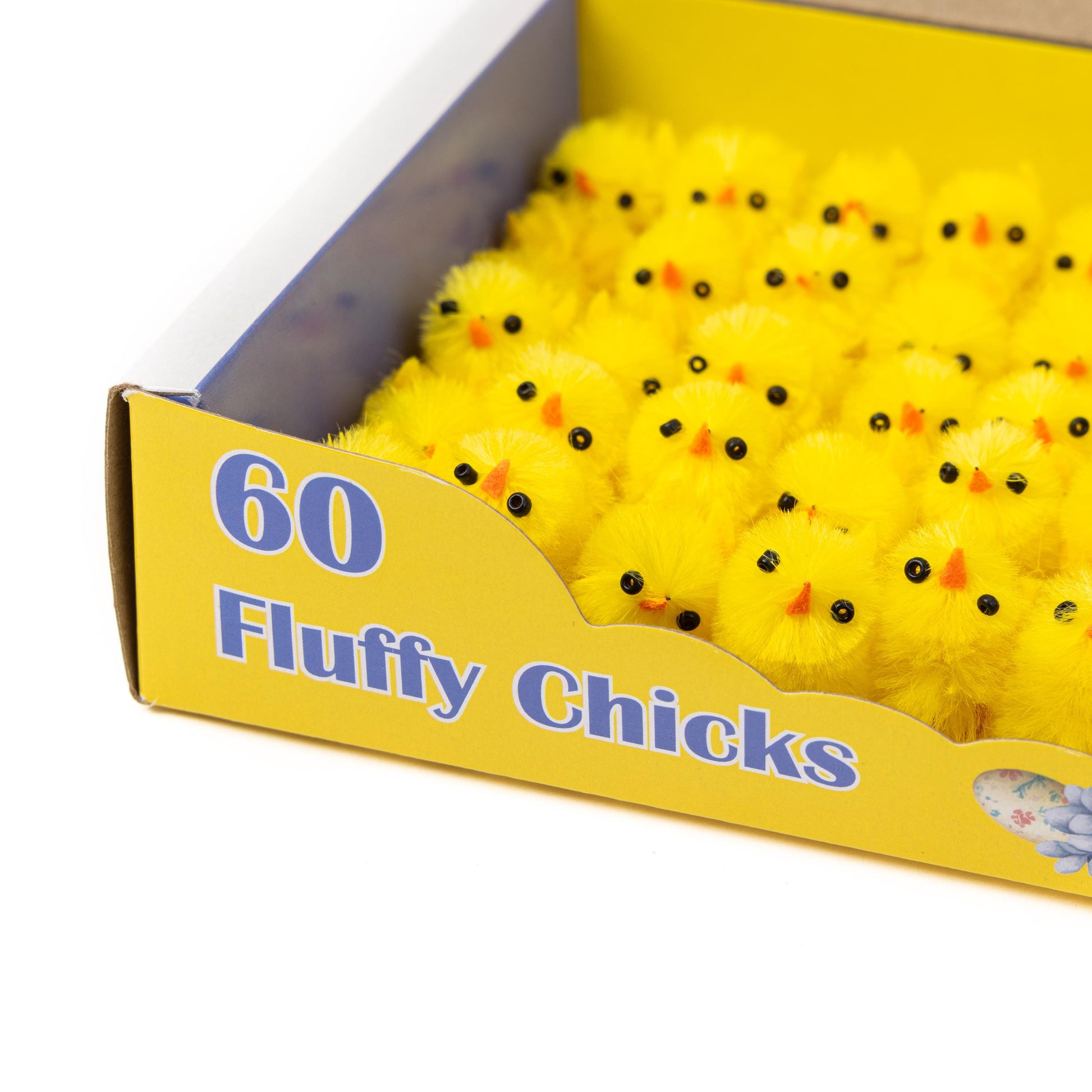 60 Easter Chicks Plush Mini Yellow Bonnet Hat Craft Kids Egg Hamper Decorations Etsy