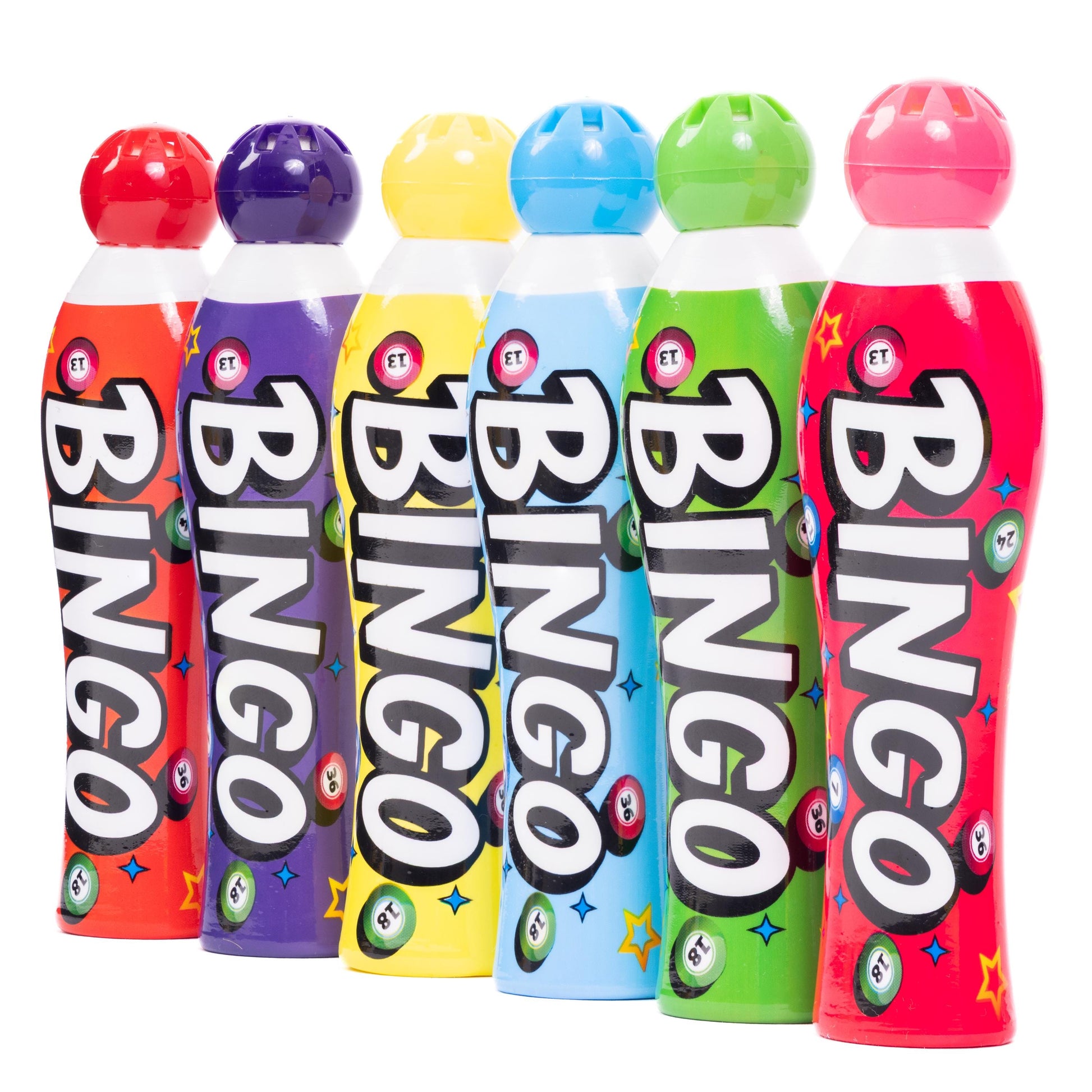 6 Bingo Dabbers Large Felt Markers Mixed Pens Ticket Dobbers Different Colours Etsy