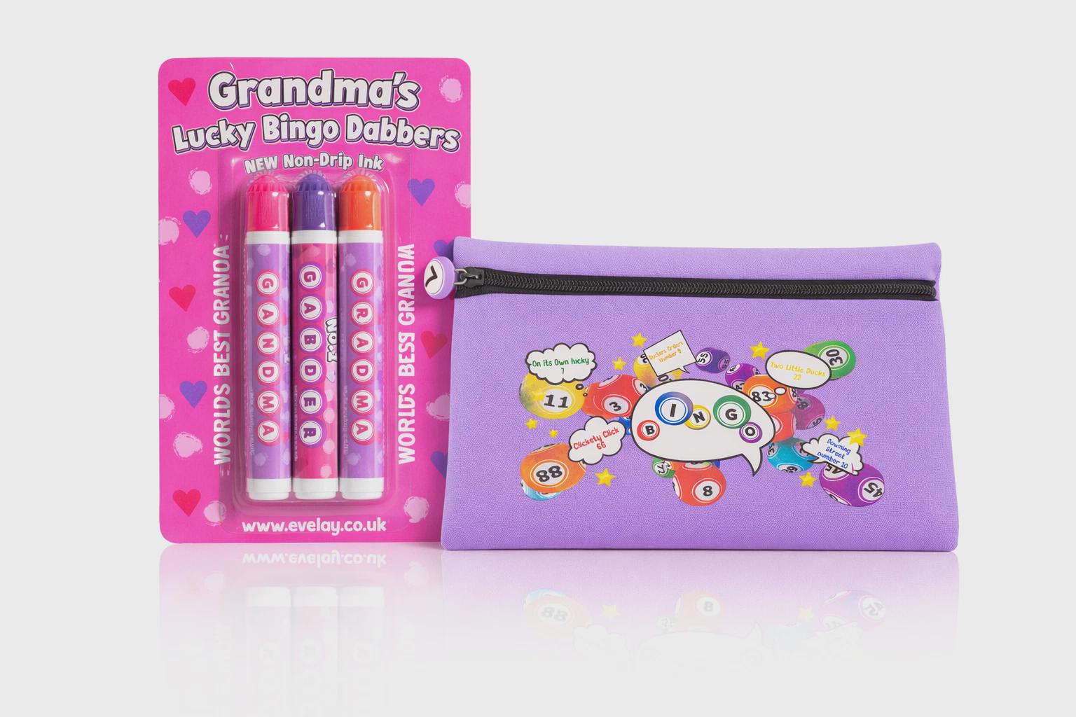 Bingo Dabber Case 3 Dabbers Mum Nan Grandma Gift Idea Mothers Present Etsy