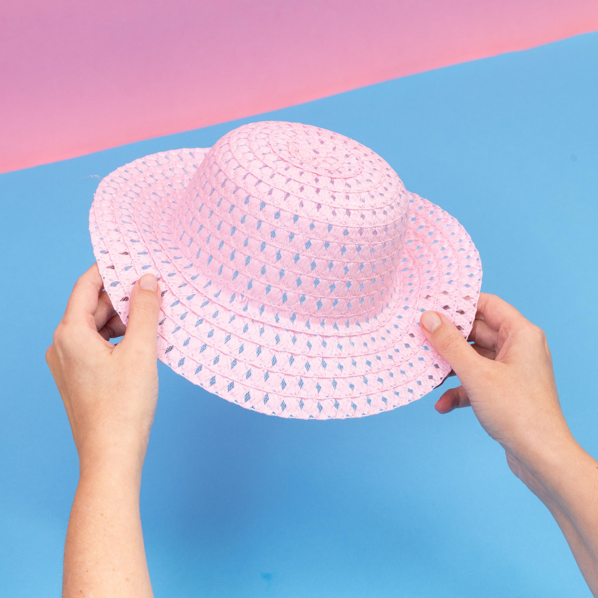 Easter Bonnet Boys Girls Hat To Decorate For Children's Parties Parades Summer blue Etsy