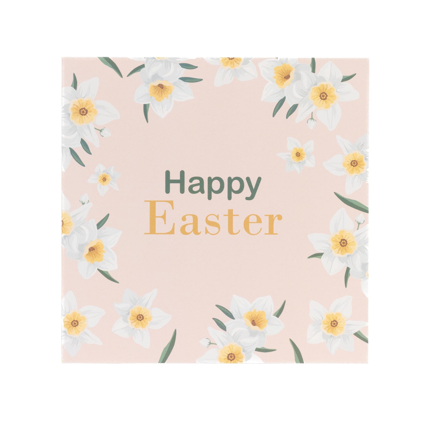 10 Easter Cards Open Easter Card Religious Bunny Daffodils Flowers Greetings Etsy