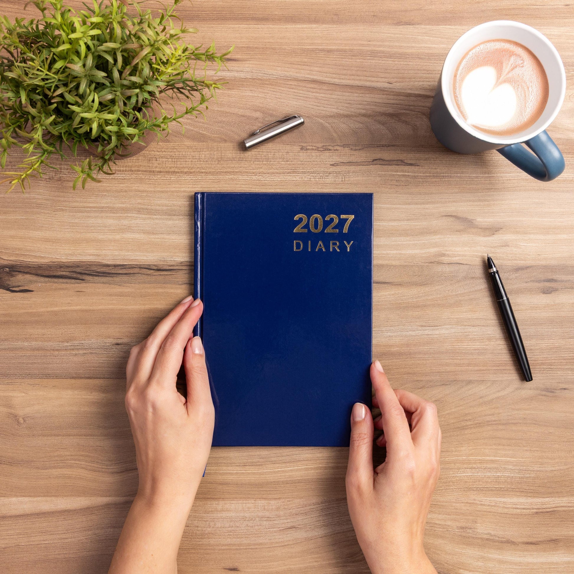 2027 A5 Week To View Diary Full Year Planner Organiser Hardback Cover Etsy