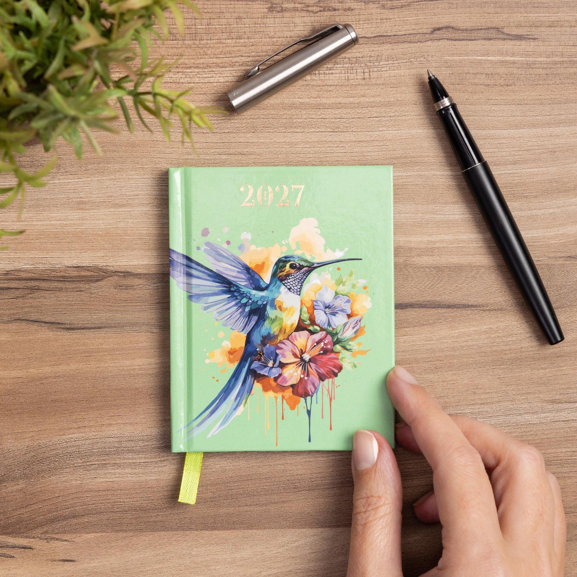 2027 pocket diary Week to View Planner full year Hard back multiple colors Etsy