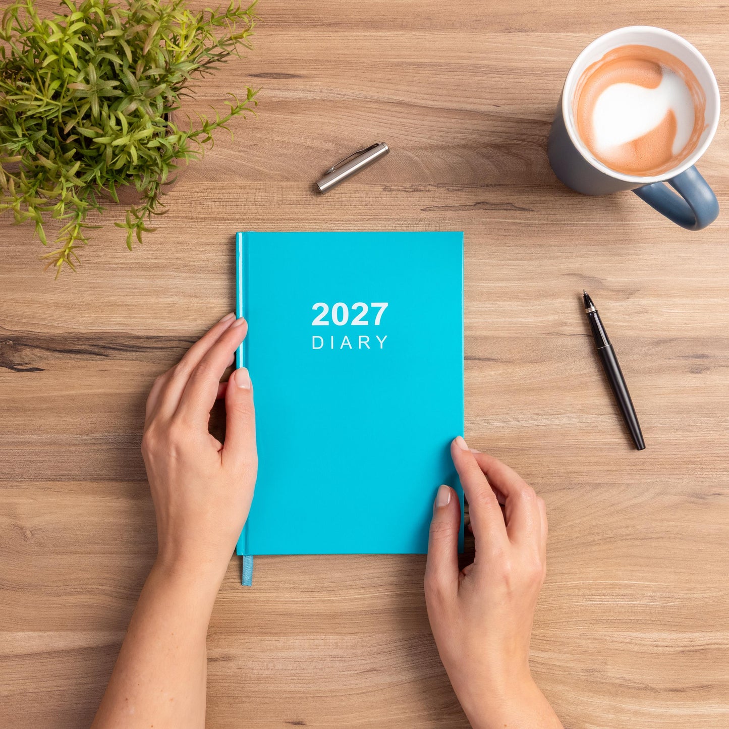 2027 Diary A5 Week to view Full Year Office Organiser Planner Hardback Diaries Etsy