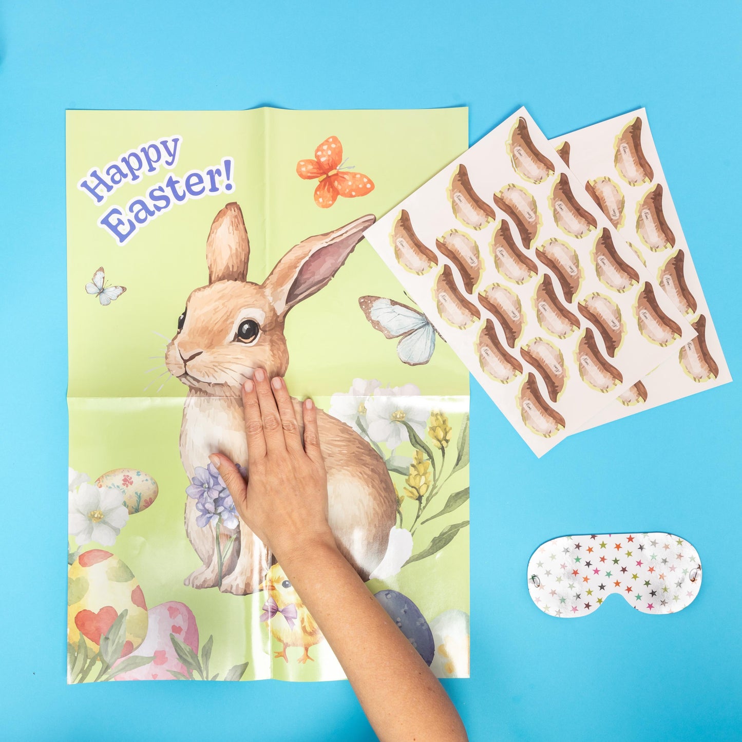 Easter Pin The Tail On The Bunny Children's Kid's Party Game Up to 36 Players Etsy