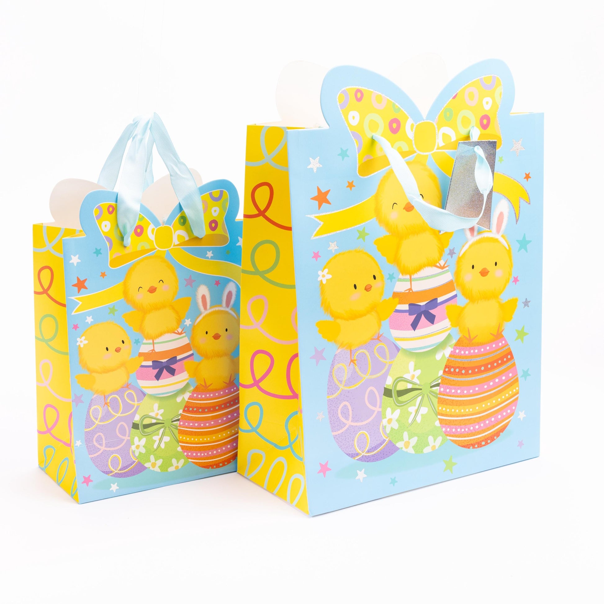 8 Easter Gift Bags Tag 2 Mixed Sizes Treat Bag Sweet Chocolates Wrapping Tag Etsy