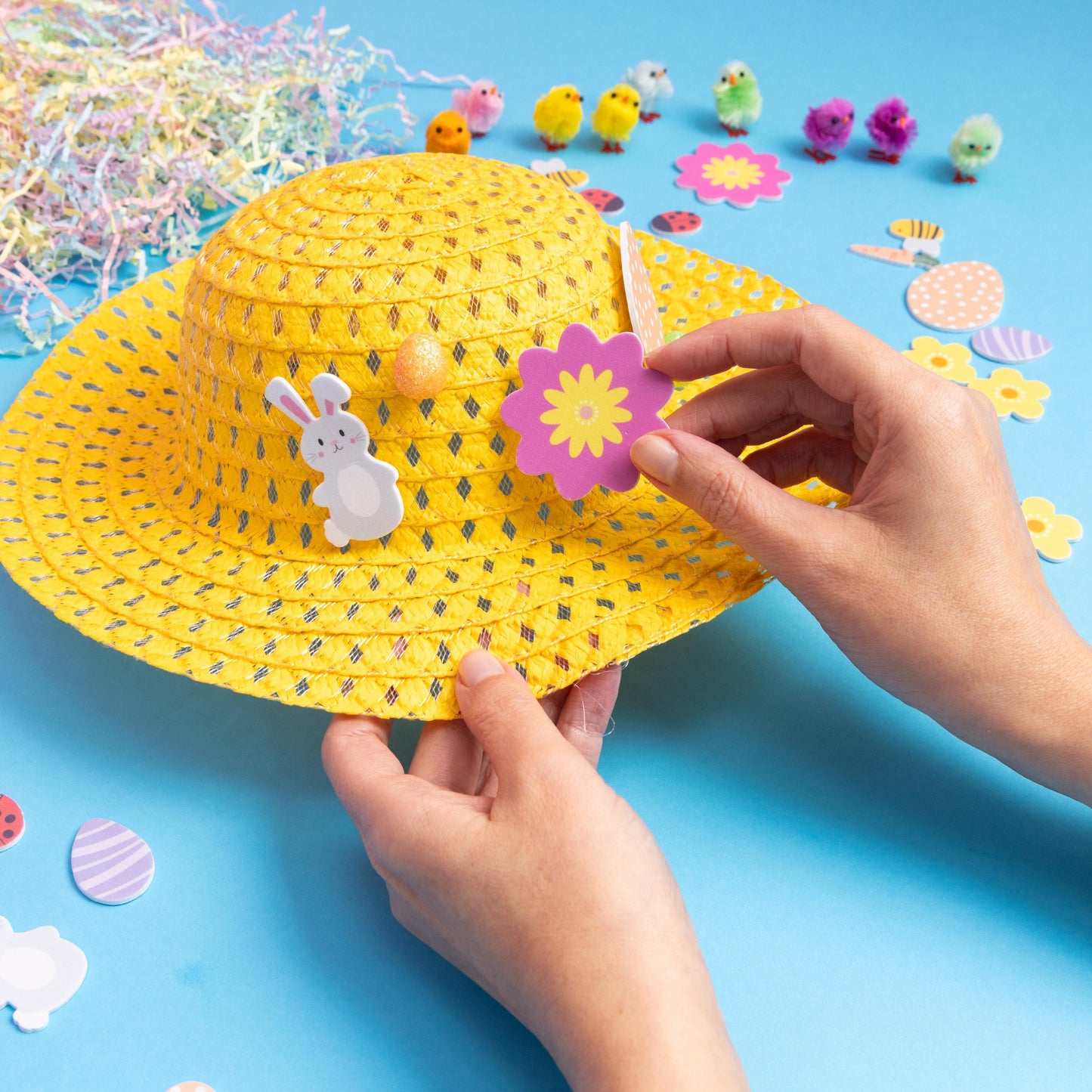 Easter Bonnet Boys Girls Hat To Decorate For Children's Parties Parades Summer yellow Etsy
