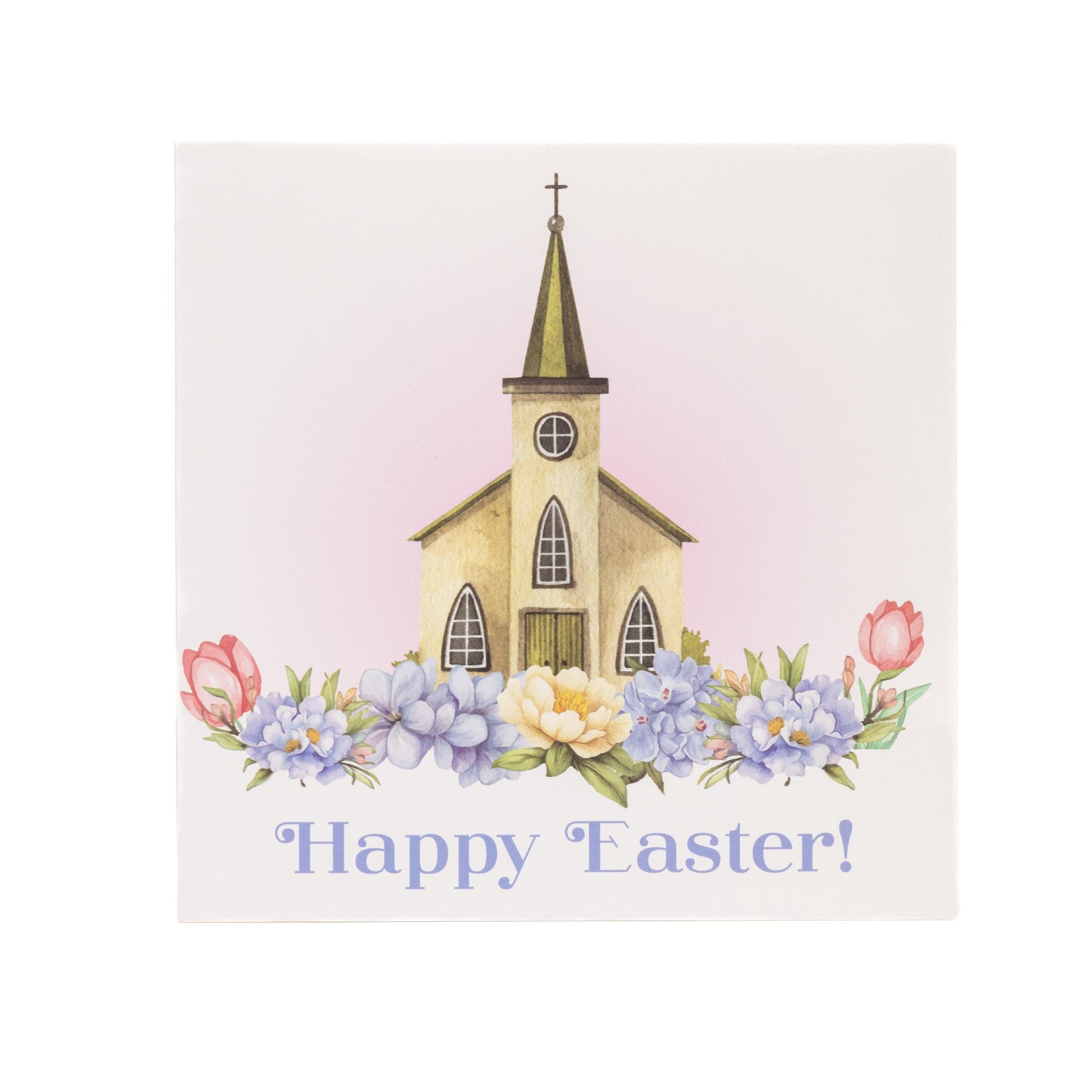 10 Easter Cards Open Easter Card Religious Bunny Daffodils Flowers Greetings Etsy