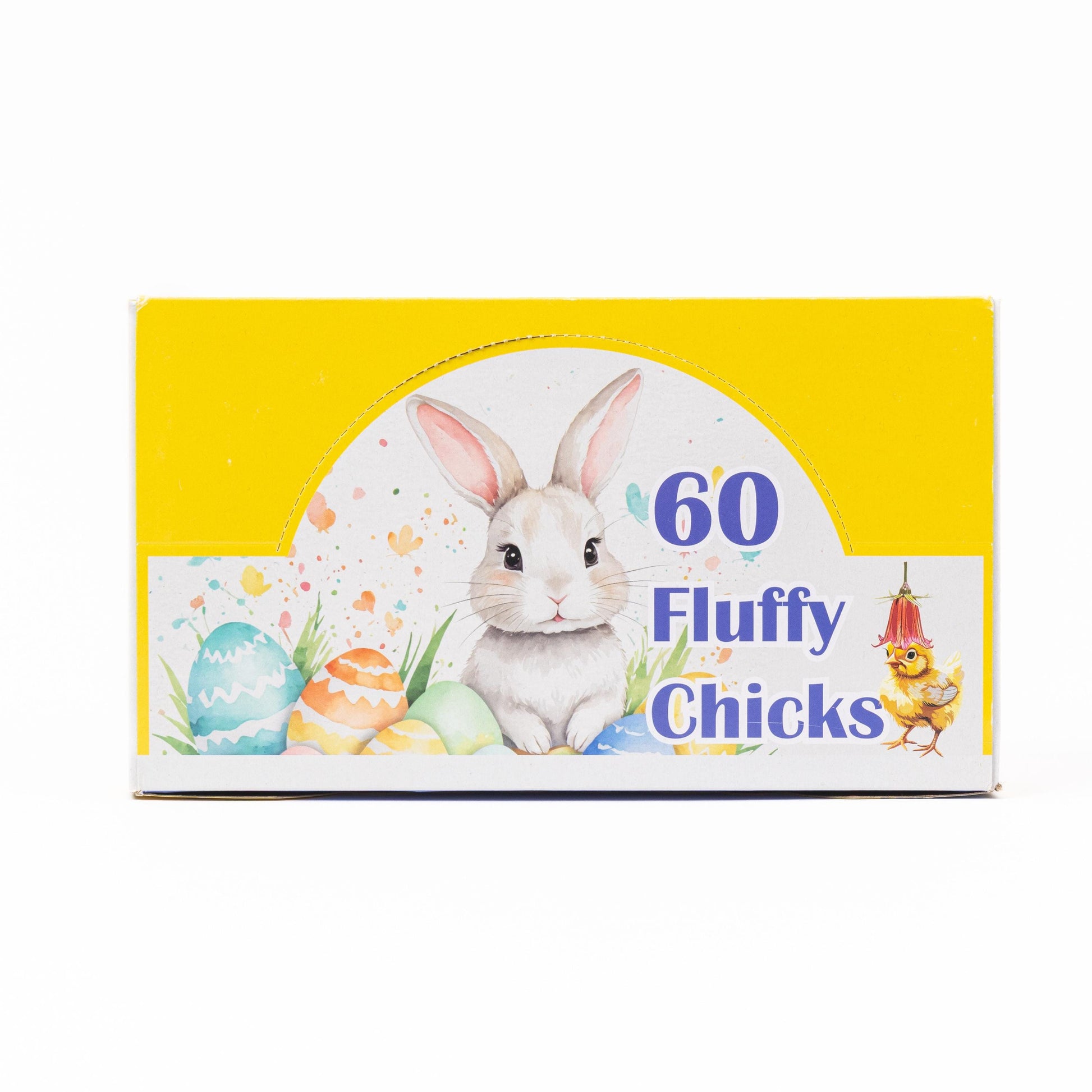 60 Easter Chicks Plush Colourful Bonnet Hat Craft Kids Egg Hamper Decorations Etsy