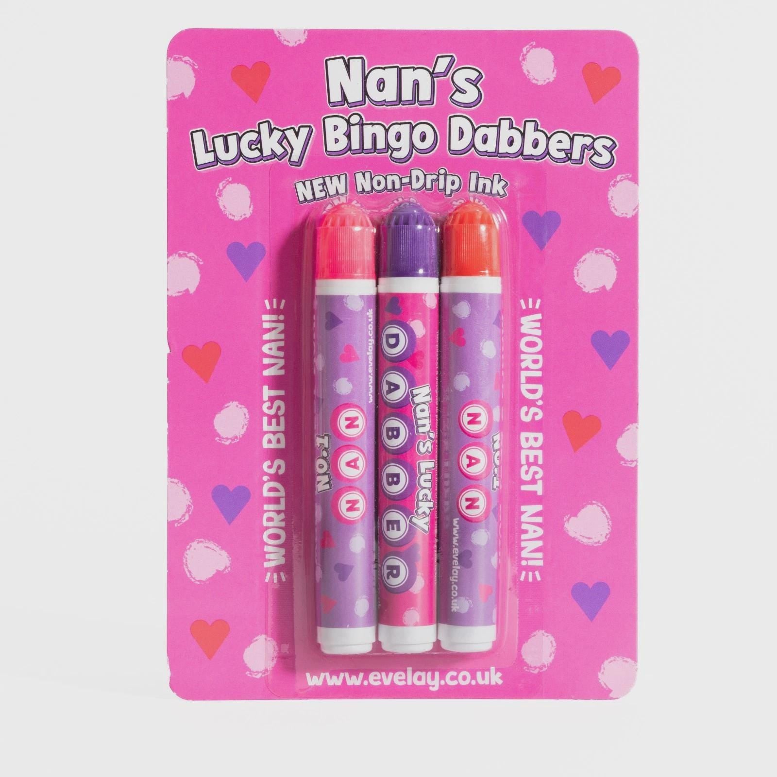 Bingo Dabber Case 3 Dabbers Mum Nan Grandma Gift Idea Mothers Present Etsy