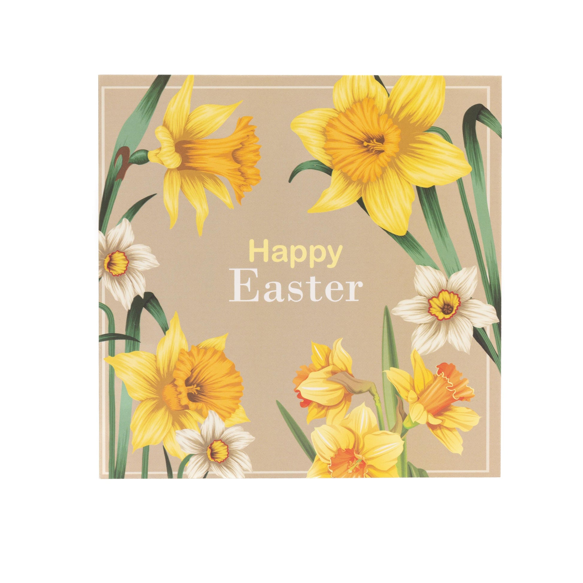 10 Easter Cards Open Easter Card Religious Bunny Daffodils Flowers Greetings Etsy