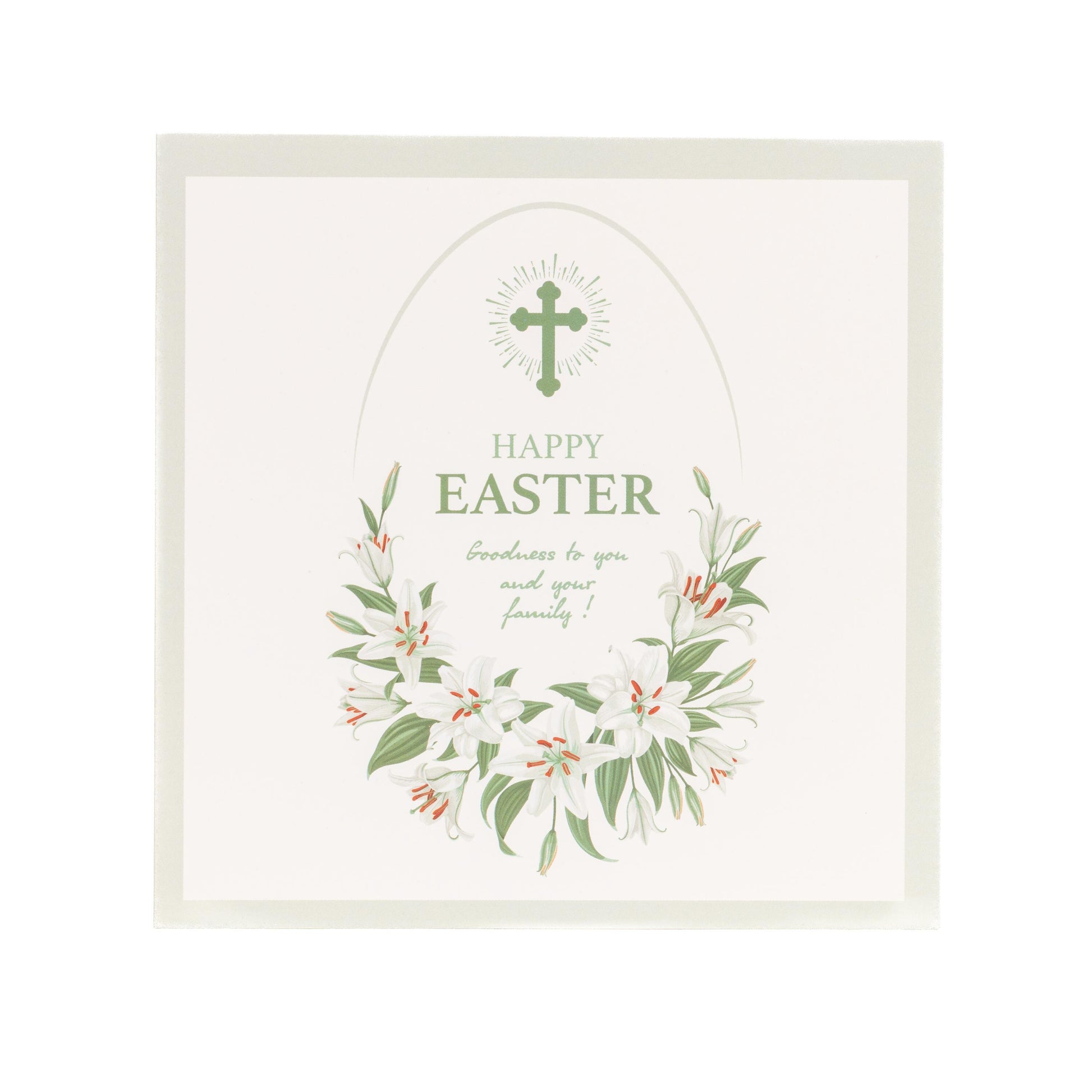 10 Easter Cards Open Easter Card Religious Bunny Daffodils Flowers Greetings Etsy