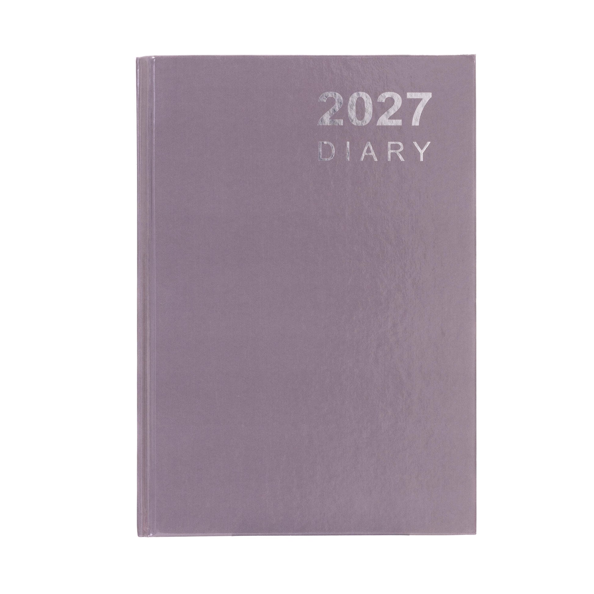 2027 A5 Week To View Diary Full Year Planner Organiser Hardback Cover Etsy