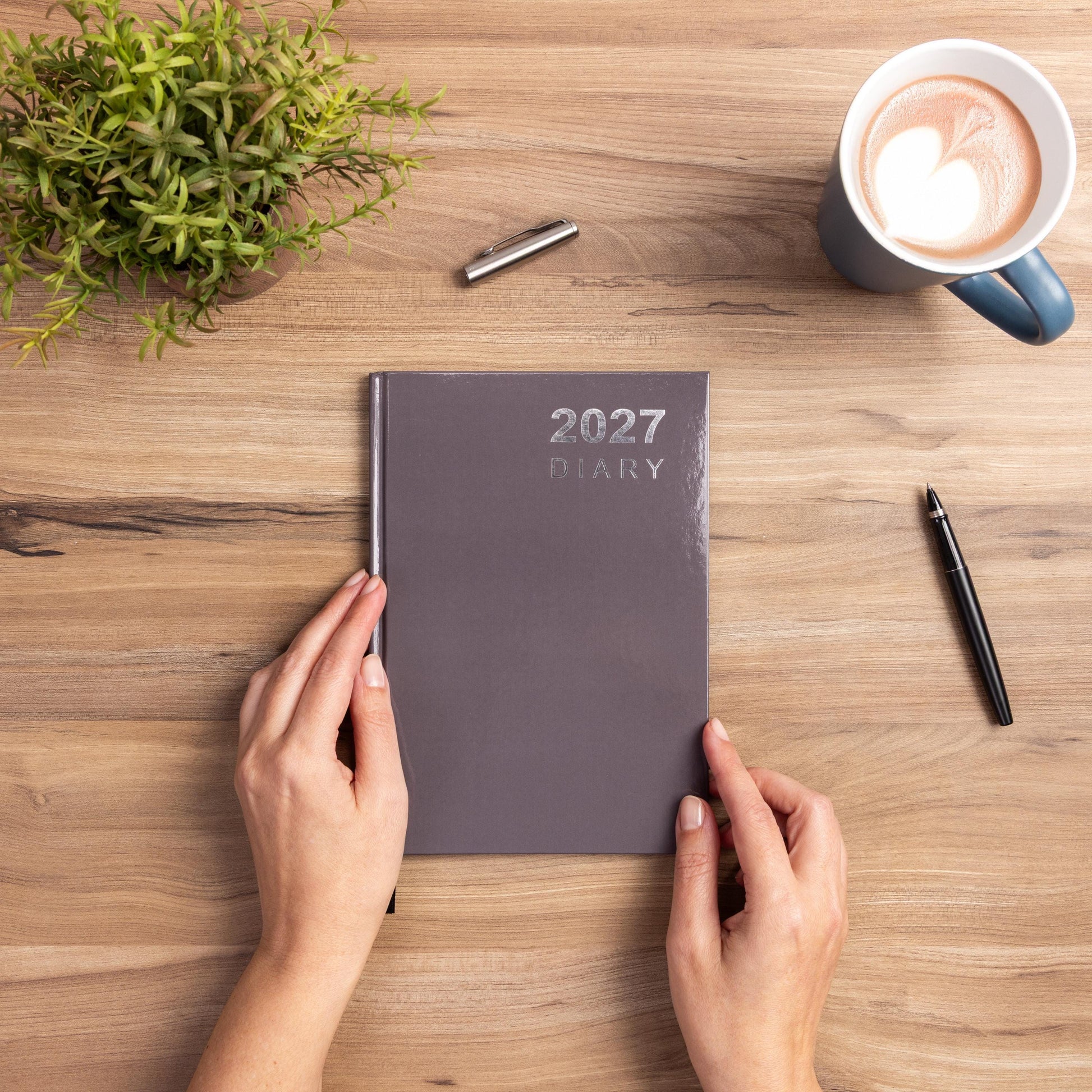2027 A5 Week To View Diary Full Year Planner Organiser Hardback Cover Etsy