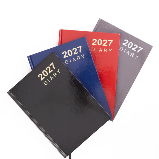 2027 A5 Week To View Diary Full Year Planner Organiser Hardback Cover Etsy
