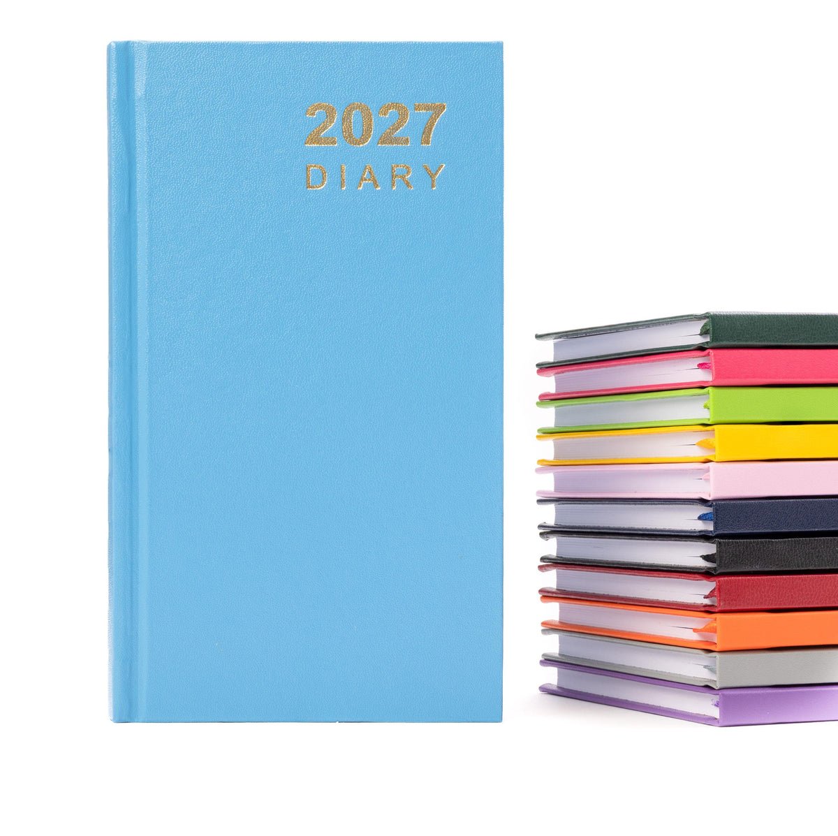 2027 Diary Slim Size Week to View Jan-Dec Diaries Full Year Hardback Planner Etsy