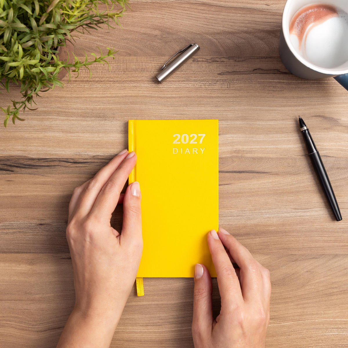 2027 Diary Slim Size Week to View Jan-Dec Diaries Full Year Hardback Planner Etsy
