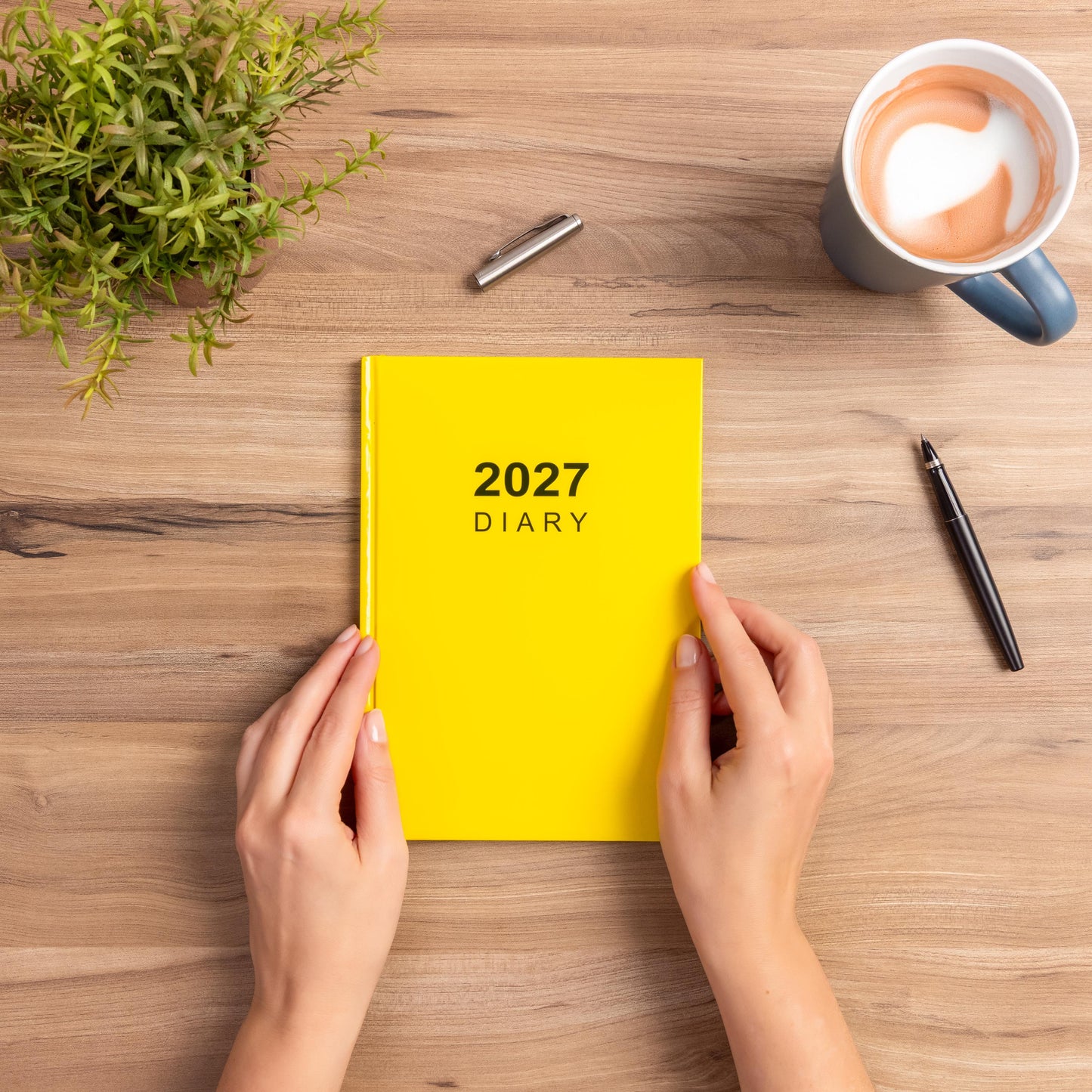 2027 Diary A5 Week to view Full Year Office Organiser Planner Hardback Diaries Etsy