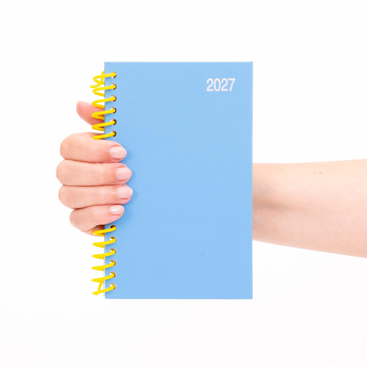 2027 Slim Week To View Diary Full Year Planner Organiser Plastic Spiral Hardback Etsy