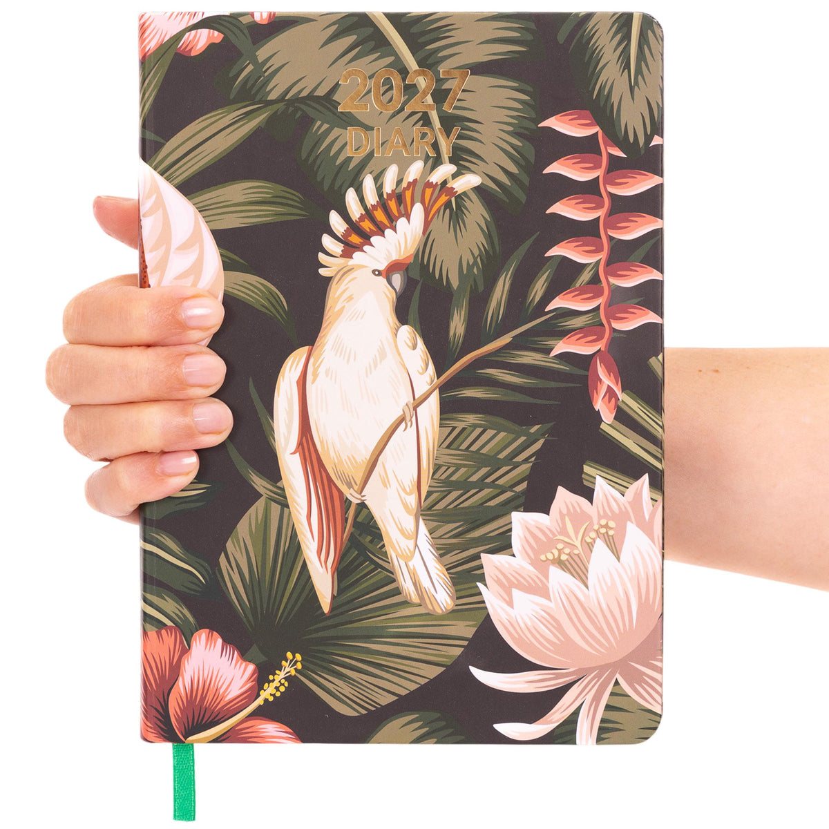 2027 Diary A5 Day to Page Full Year Planner Desk Hardback Luxury Printed Edge Etsy