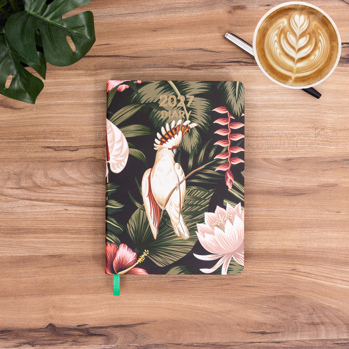 2027 Diary A5 Day to Page Full Year Planner Desk Hardback Luxury Printed Edge Etsy