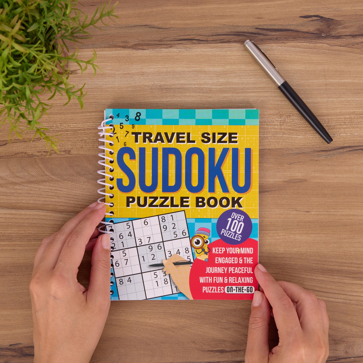 2 Sudoku Books Spiral Bound Puzzle Adults Travel Size over 200 Puzzles Etsy