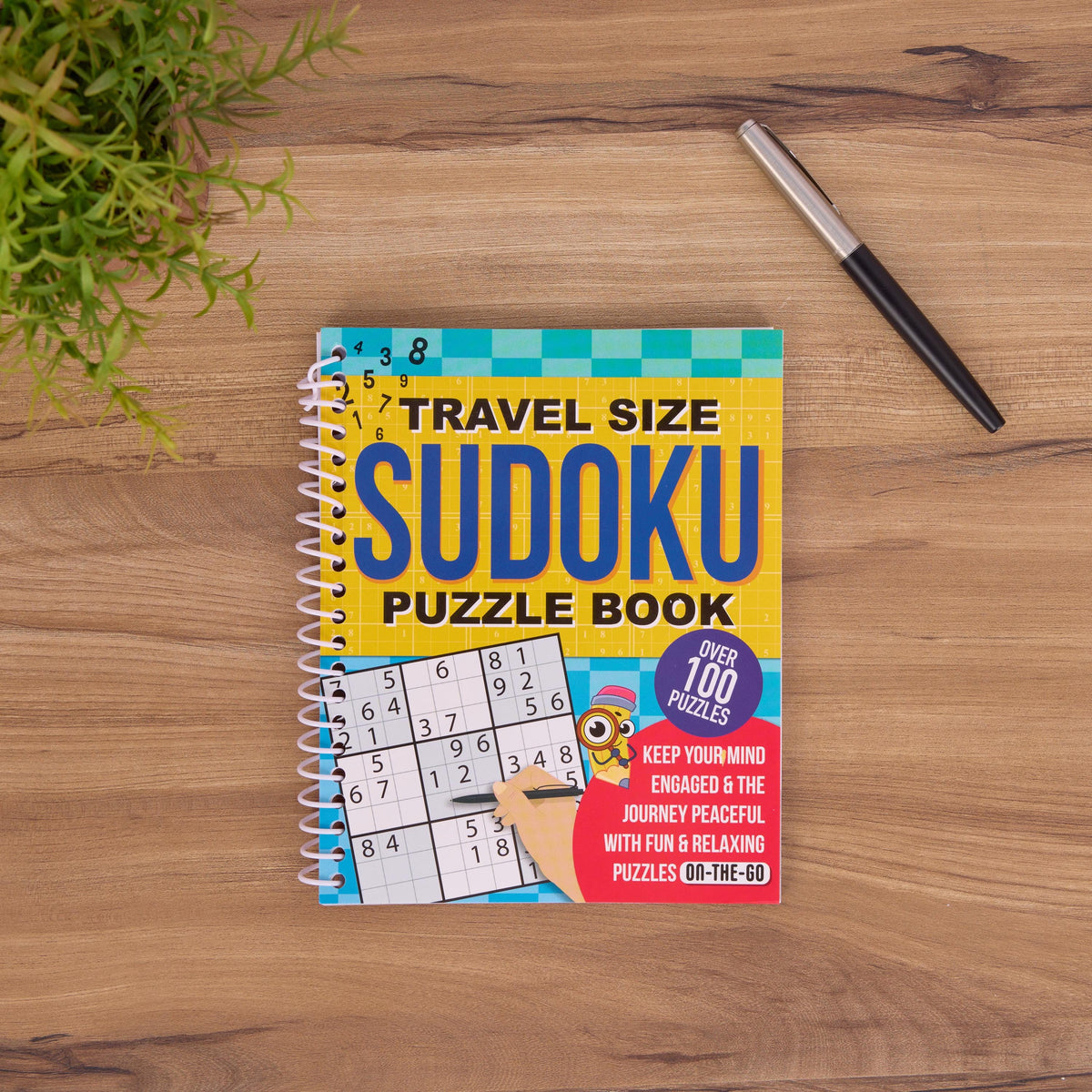 2 Sudoku Books Spiral Bound Puzzle Adults Travel Size over 200 Puzzles Etsy