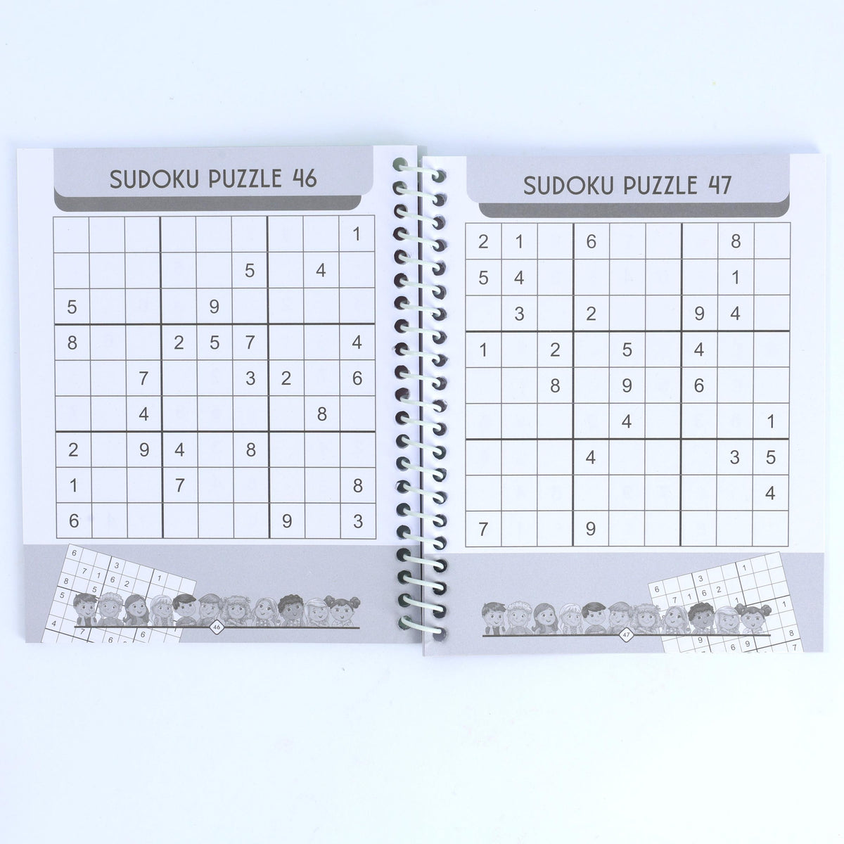 2 Sudoku Books Spiral Bound Puzzle Adults Travel Size over 200 Puzzles Etsy