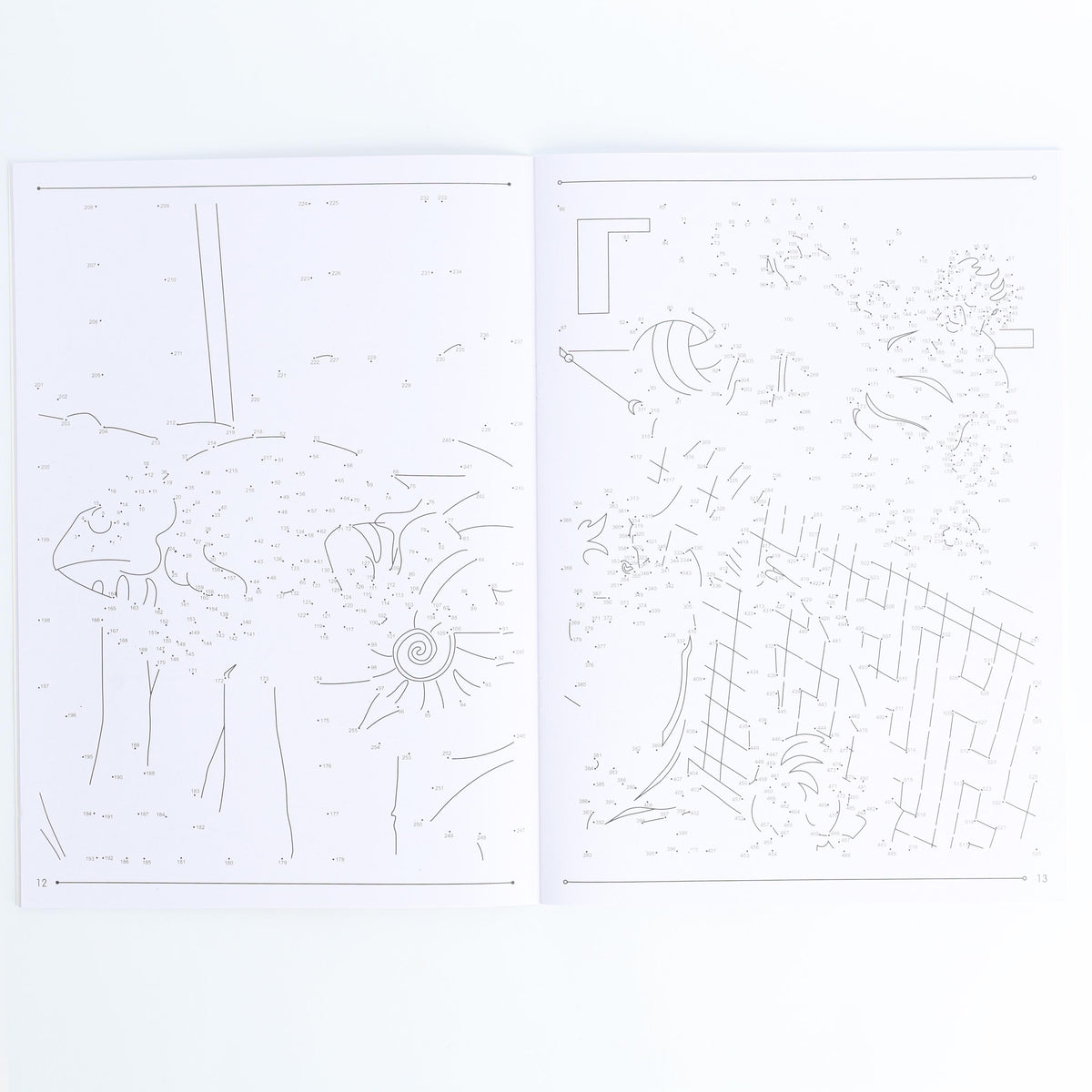 2 Extreme Dot to Dot Books Mega Puzzle Adults Travel Size Puzzles Etsy