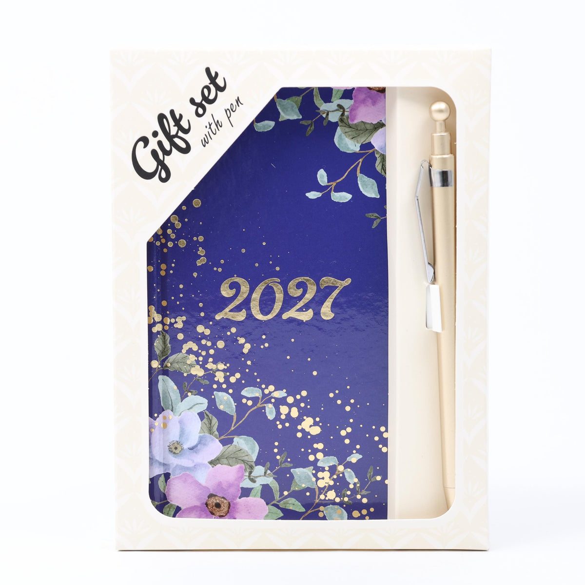 2027 Slim Week to View Diary with Pen Gift Set (Unruled Pages) Etsy