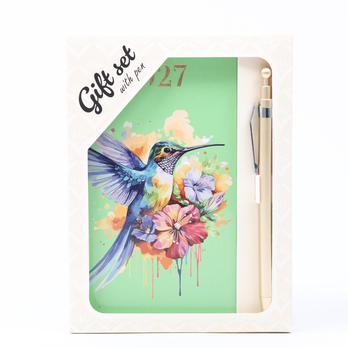 2027 Slim Week to View Diary with Pen Gift Set (Unruled Pages) Etsy