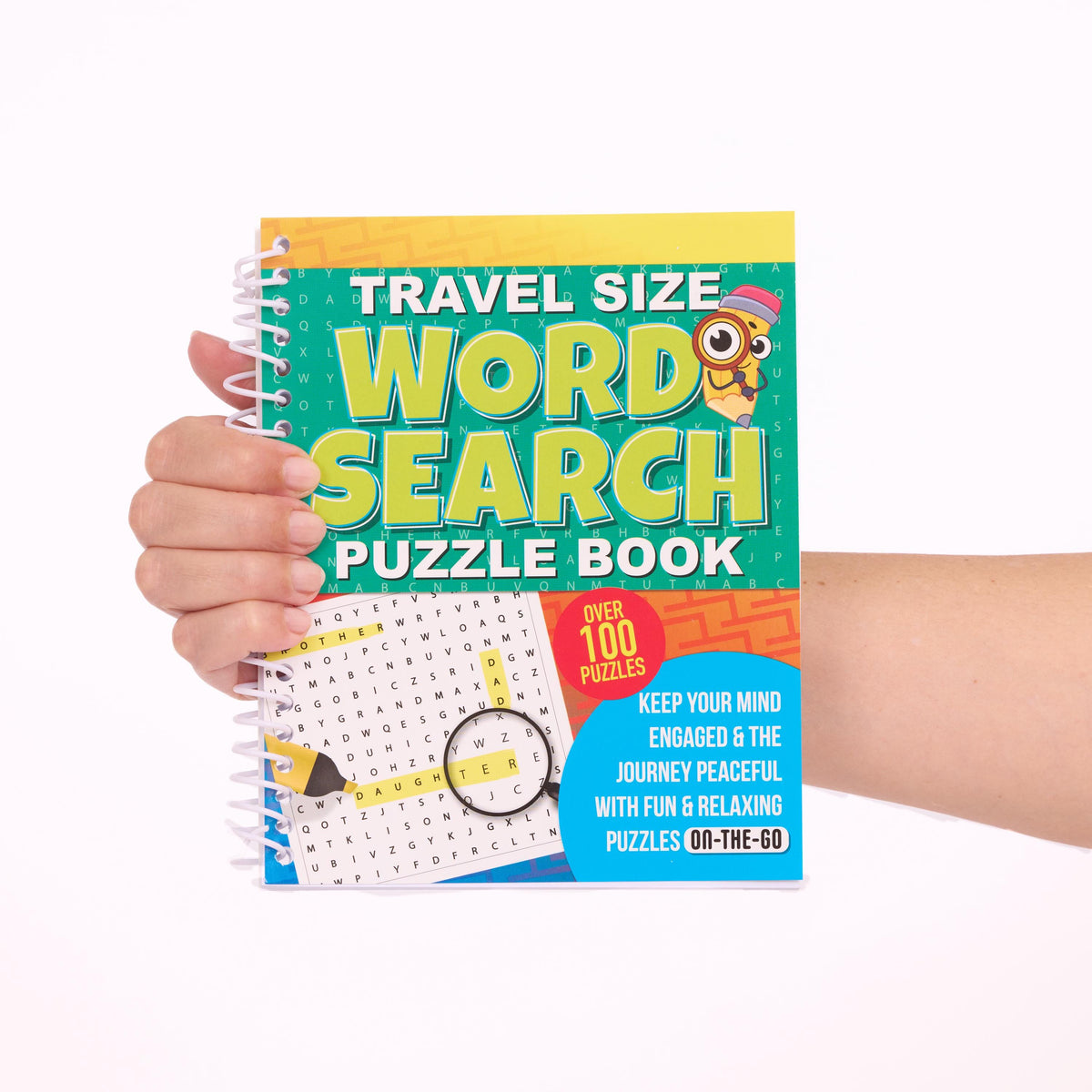 2 Word Search Books Spiral Bound Puzzle Adults Travel Size over 200 Puzzles Etsy