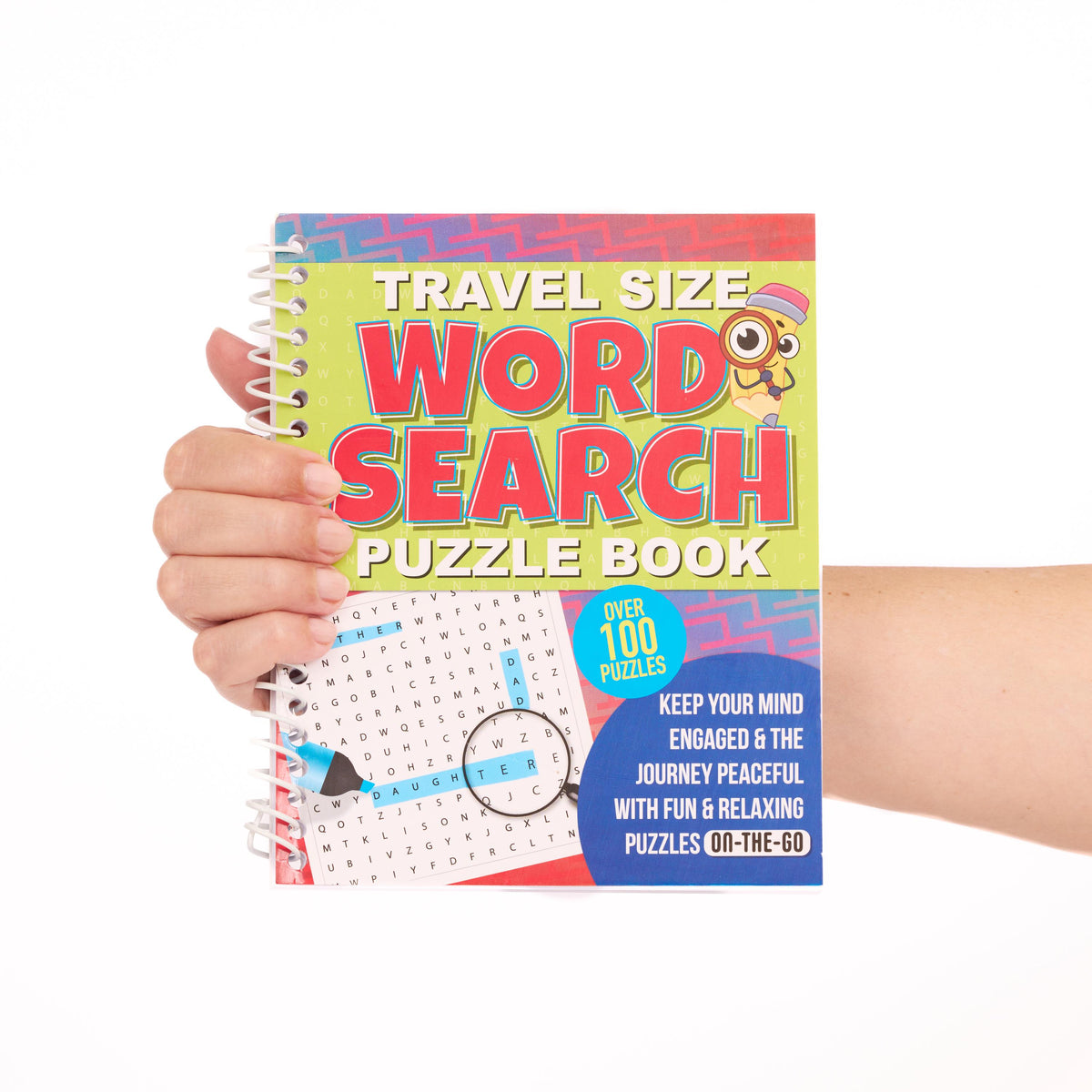 2 Word Search Books Spiral Bound Puzzle Adults Travel Size over 200 Puzzles Etsy