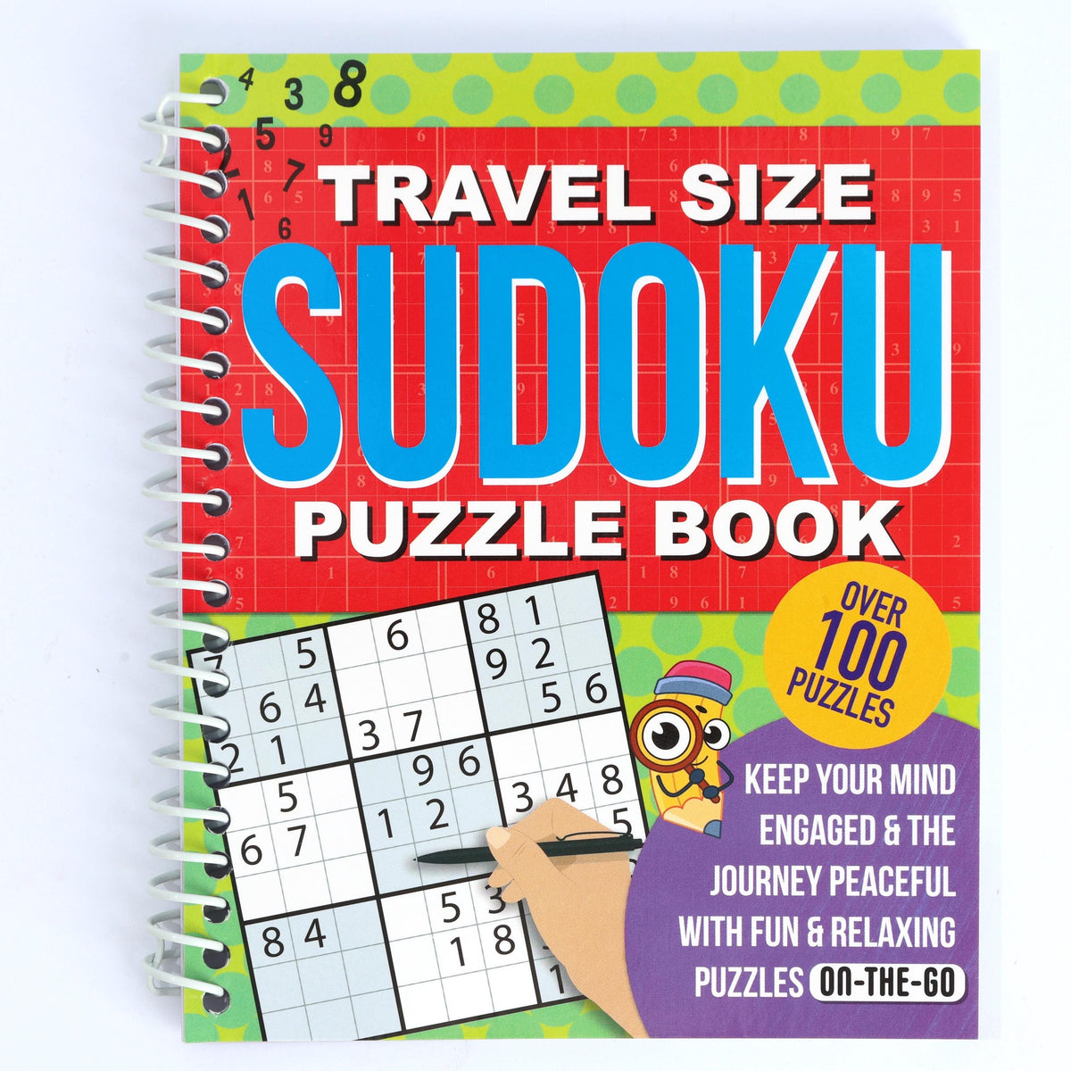 2 Sudoku Books Spiral Bound Puzzle Adults Travel Size over 200 Puzzles Etsy