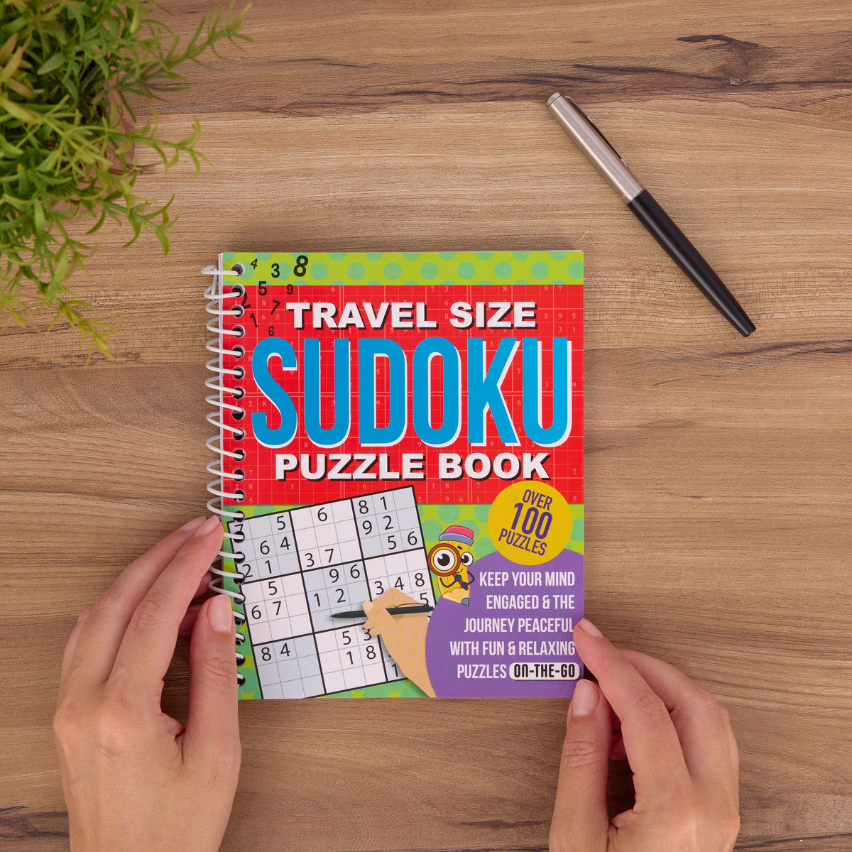 2 Sudoku Books Spiral Bound Puzzle Adults Travel Size over 200 Puzzles Etsy