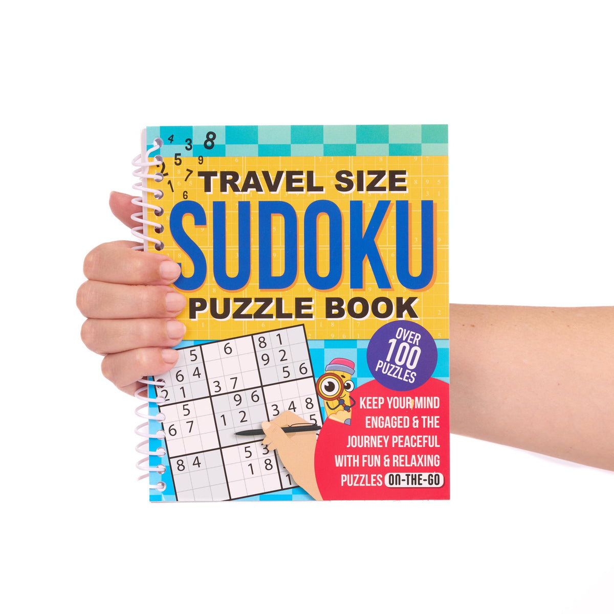 2 Sudoku Books Spiral Bound Puzzle Adults Travel Size over 200 Puzzles Etsy