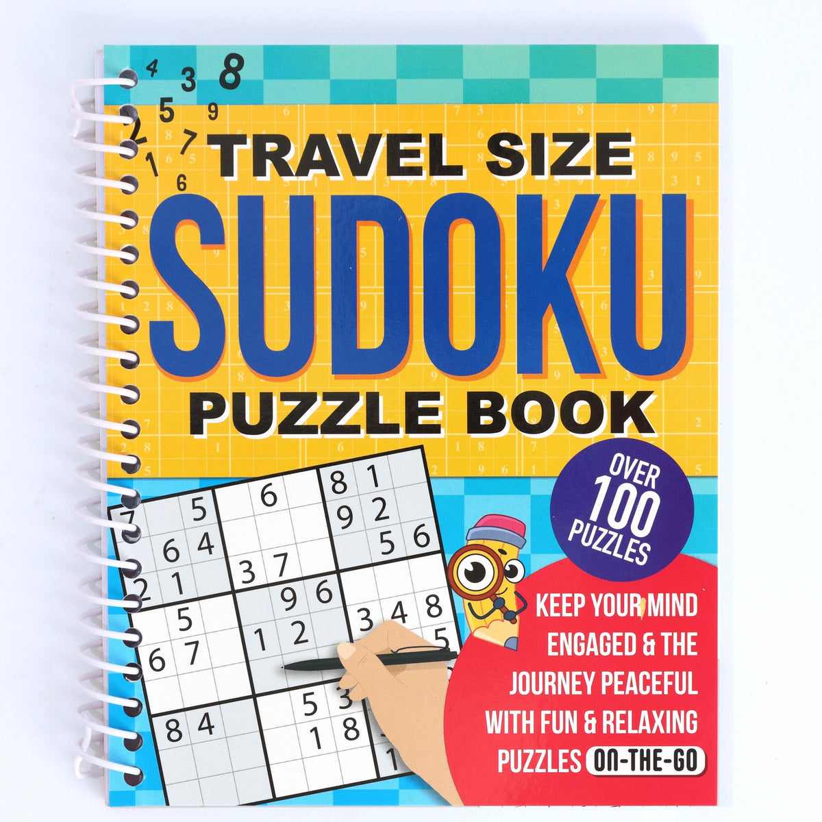2 Sudoku Books Spiral Bound Puzzle Adults Travel Size over 200 Puzzles Etsy