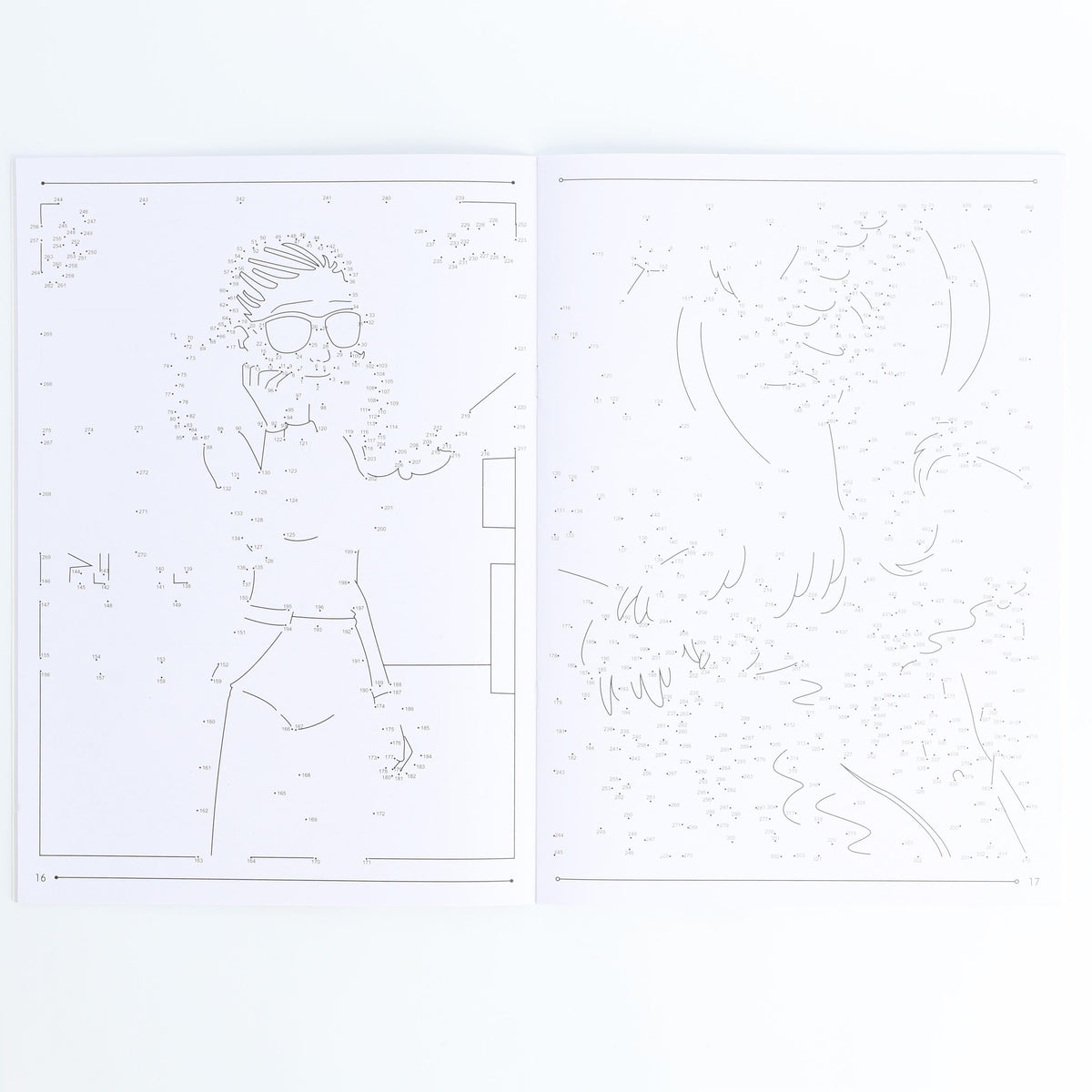 2 Extreme Dot to Dot Books Mega Puzzle Adults Travel Size Puzzles Etsy