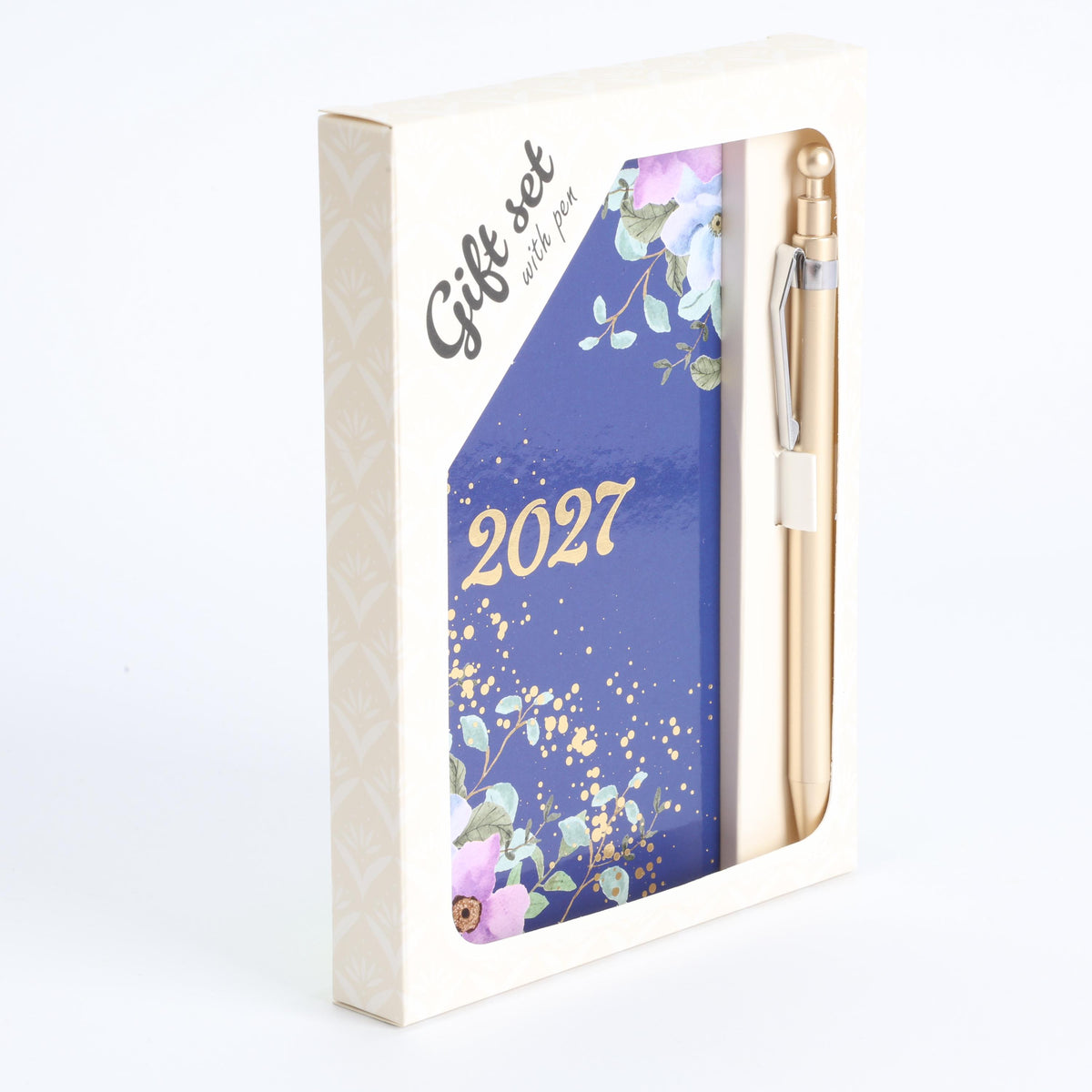 2027 Slim Week to View Diary with Pen Gift Set (Unruled Pages) Etsy