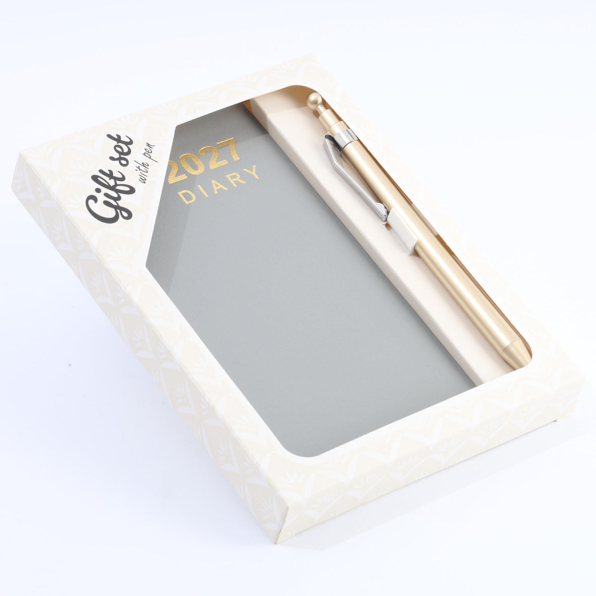 2027 Slim Diary and Pen Gift Set: Week to View Planner (Boxed) Etsy