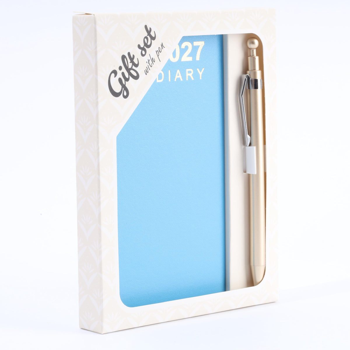 2027 Slim Diary and Pen Gift Set: Week to View Planner (Boxed) Etsy