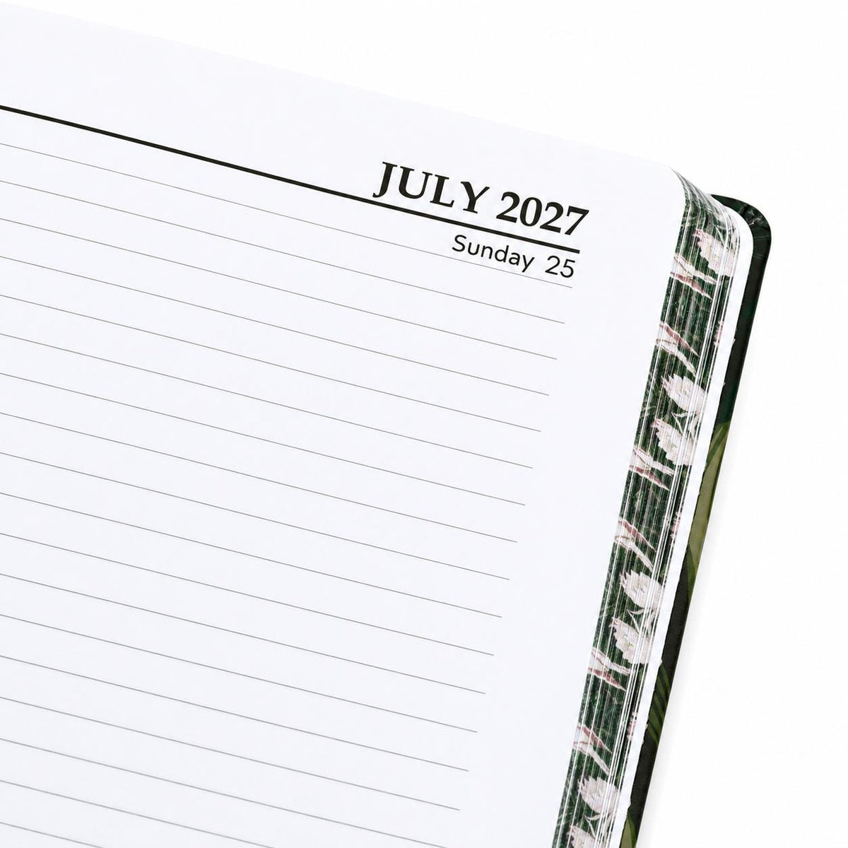 2027 Diary A5 Day to Page Full Year Planner Desk Hardback Luxury Printed Edge Etsy
