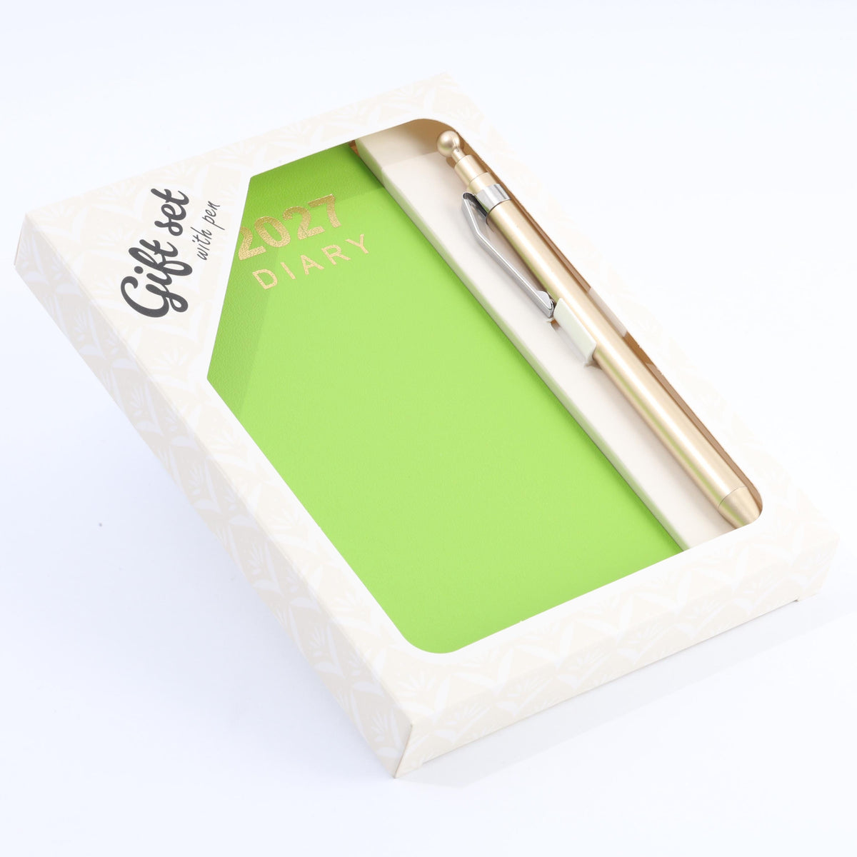 2027 Slim Diary and Pen Gift Set: Week to View Planner (Boxed) Etsy