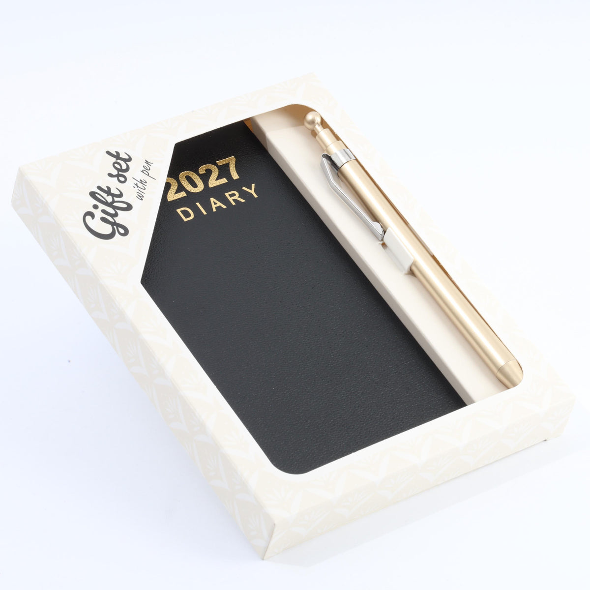 2027 Slim Diary and Pen Gift Set: Week to View Planner (Boxed) Etsy