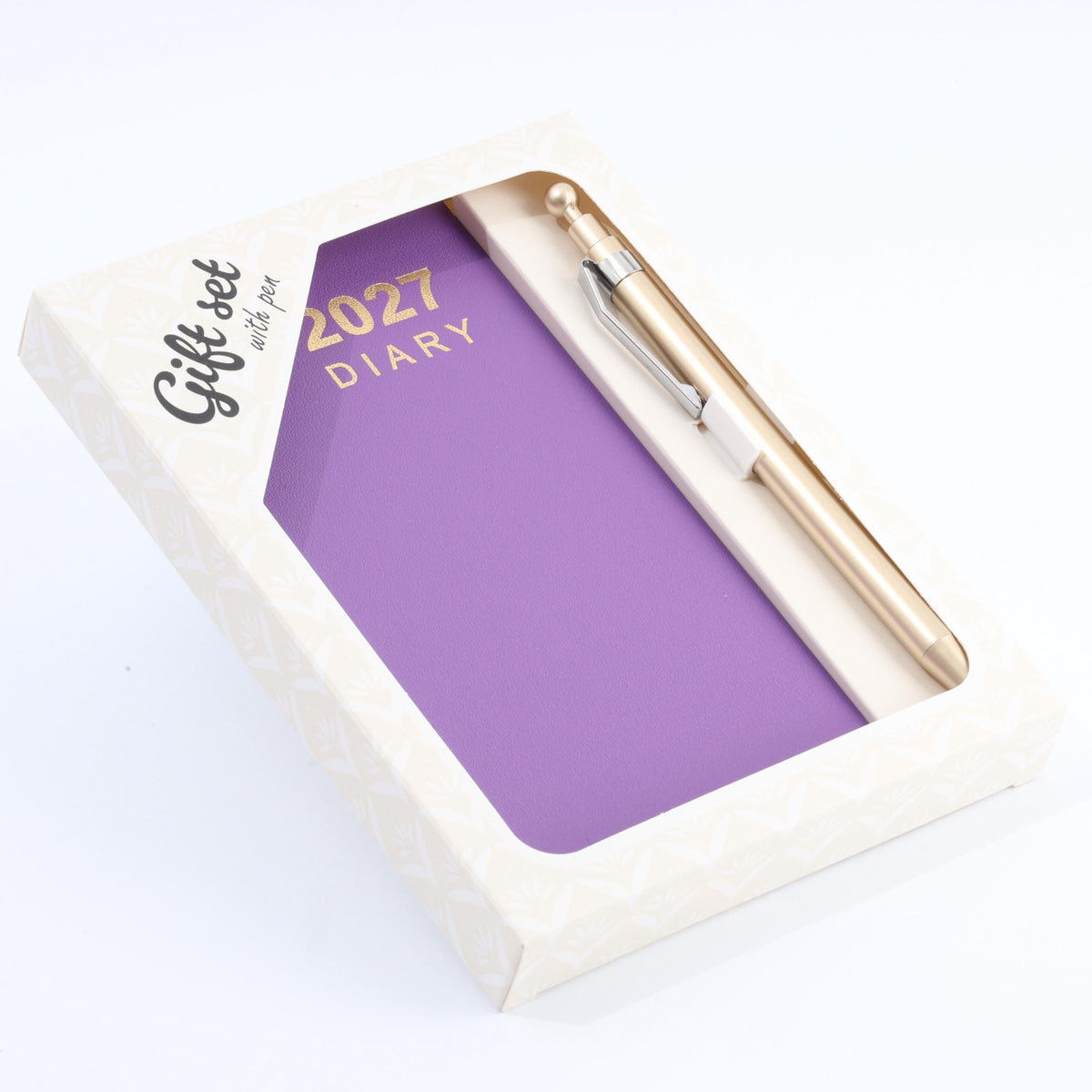 2027 Slim Diary and Pen Gift Set: Week to View Planner (Boxed) Etsy